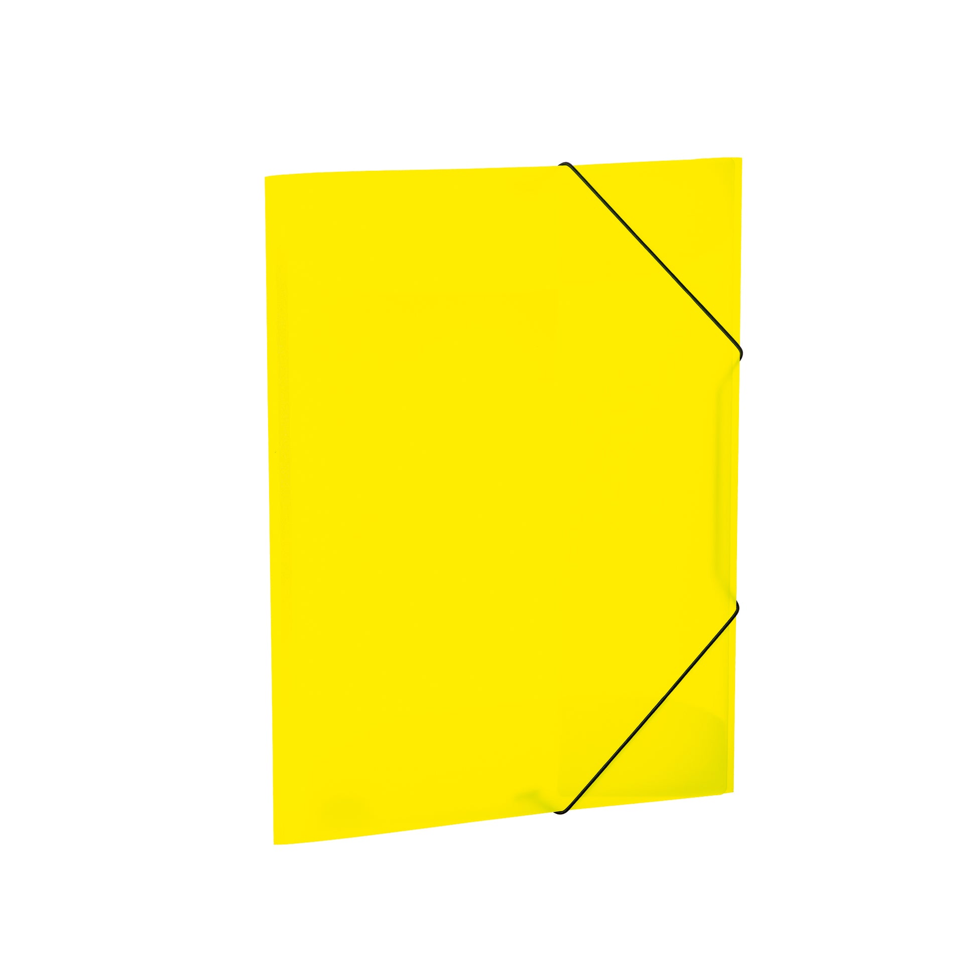 HERMA Sammelmappe für A4, Kunststoff, Gelb, mit Gummizug