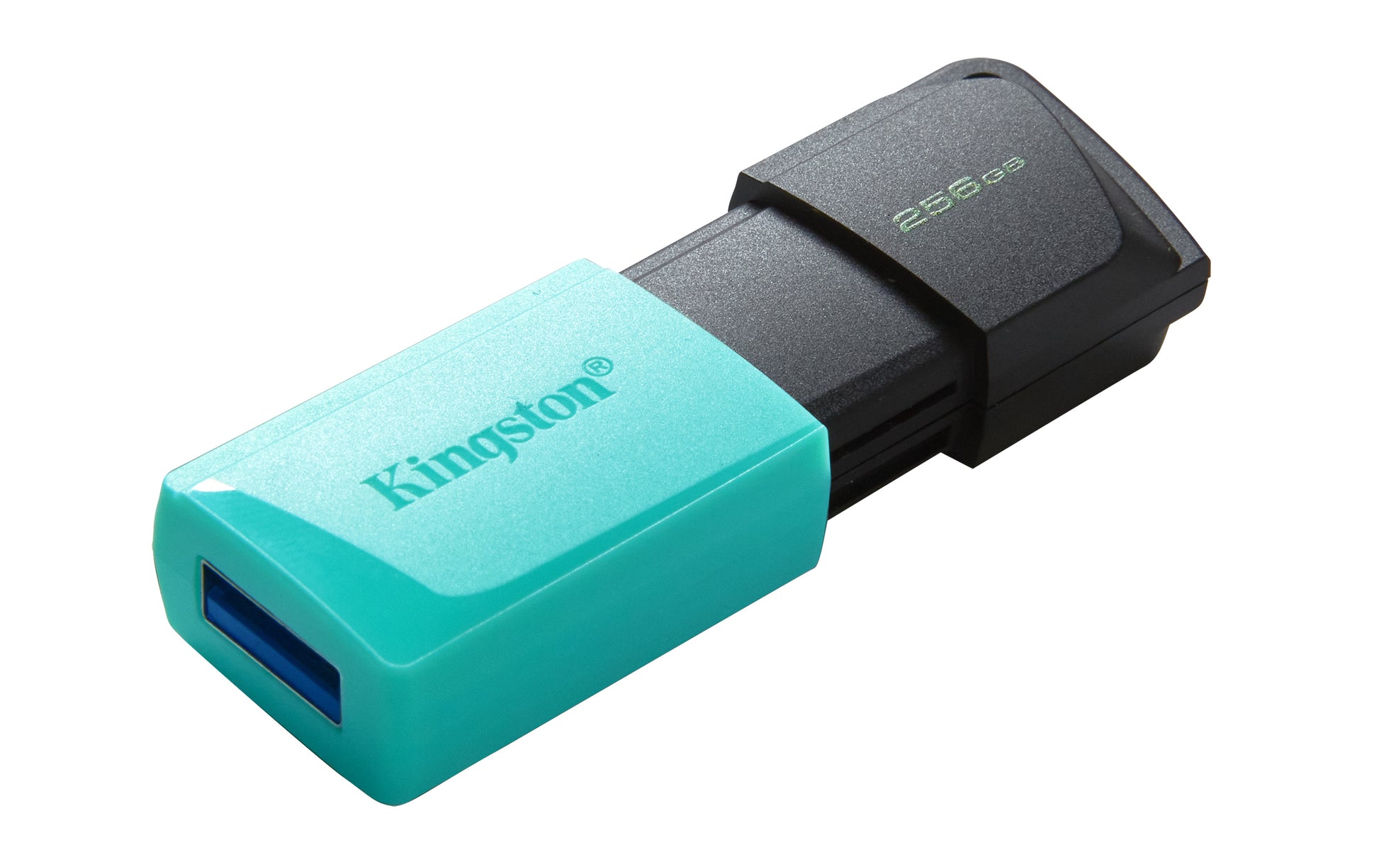Kingston Technology Kingston DT Exodia M USB-Stick – 256 GB, USB 3.2 Gen 1, Schwarz + Türkis