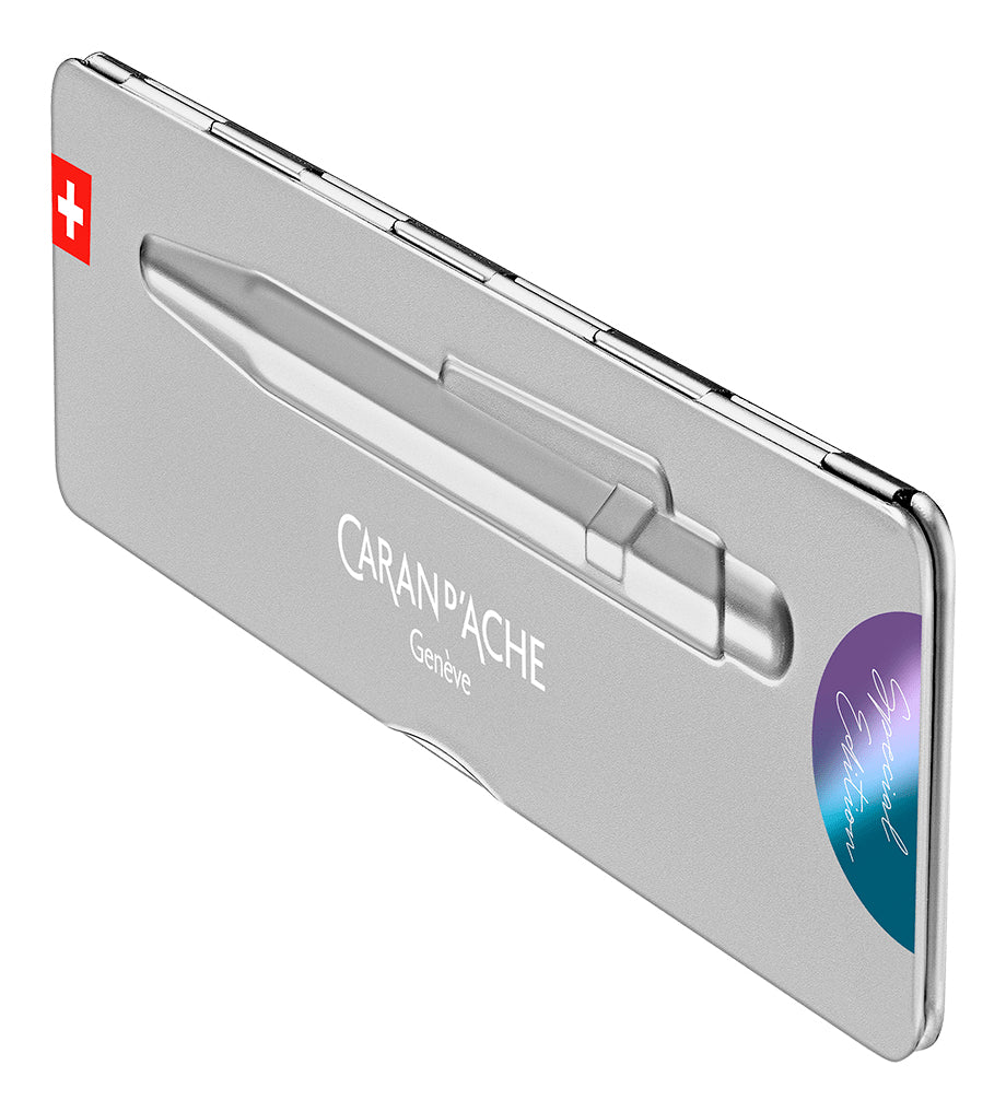 Caran d-Ache Caran d'Ache Kugelschreiber – Meerviolett, Aluminium