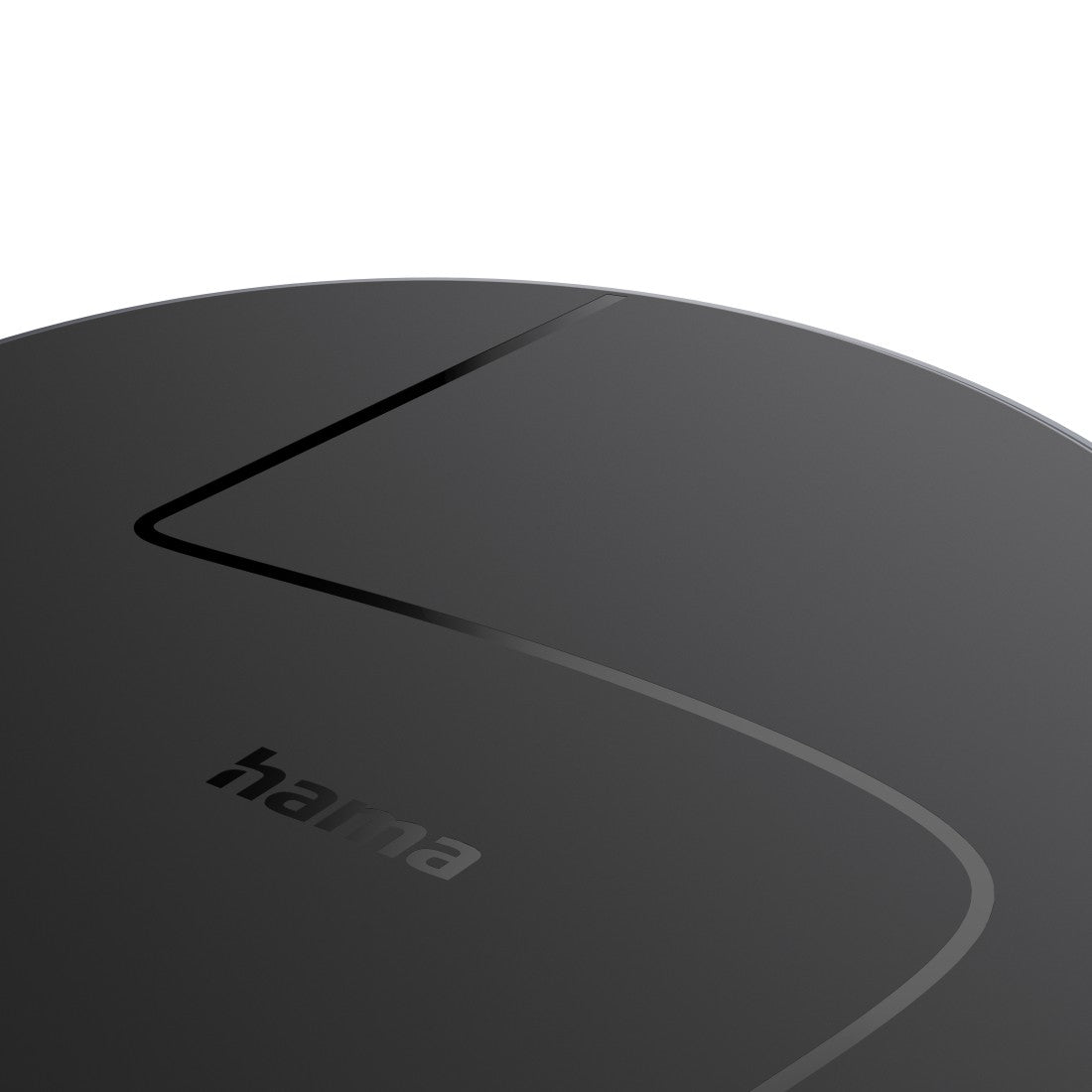 Hama 00201745 Kabelloses Ladegerät 15 W – Qi – für Smartphones mit Qi-Standard, Schwarz