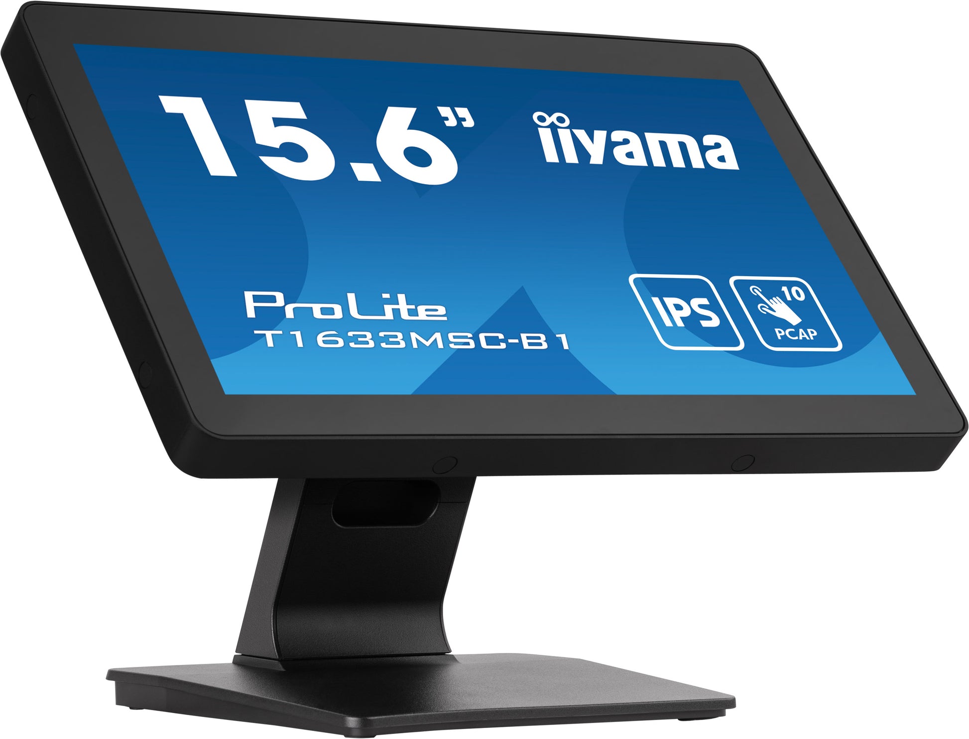 iiyama T1633MSC-B1 16" FHD PCAP 10-Touch – Zero-Bezel, 385 cd/m²
