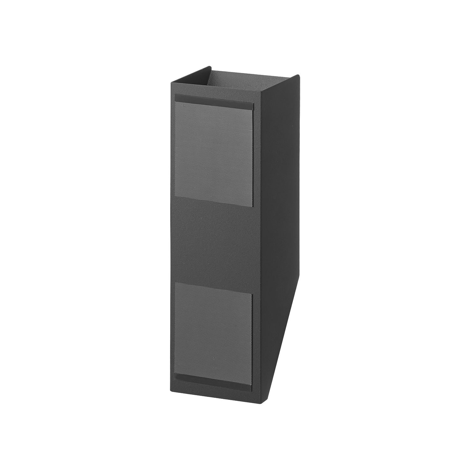Yamazaki Aufbewahrungsbox – Stahl – Schwarz – Magnetisch – 62 × 208 × 62 mm