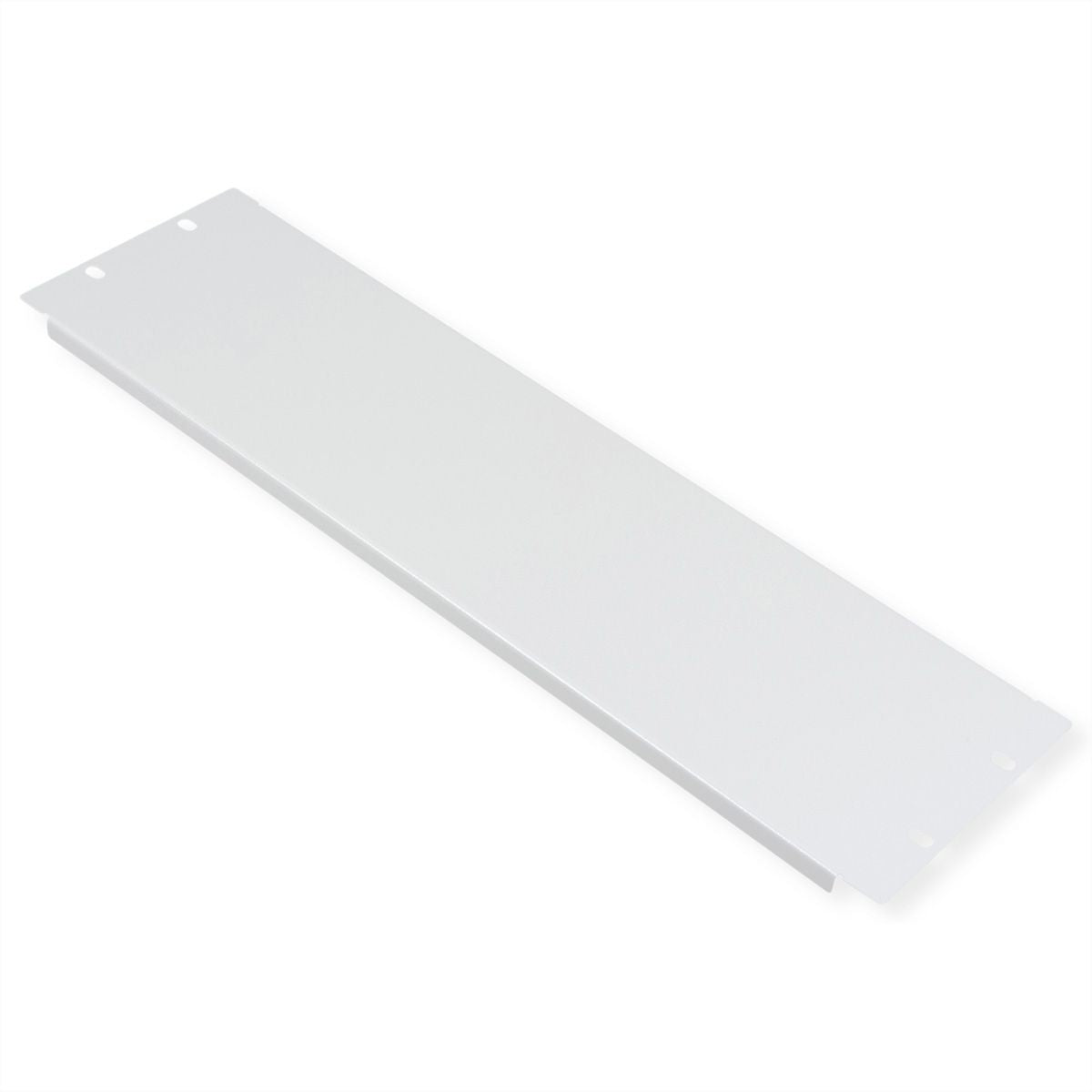 ROLINE 19" Blindblende, inkl. Installations-Set, 19" 3 HE, 480×133×10 mm – grau