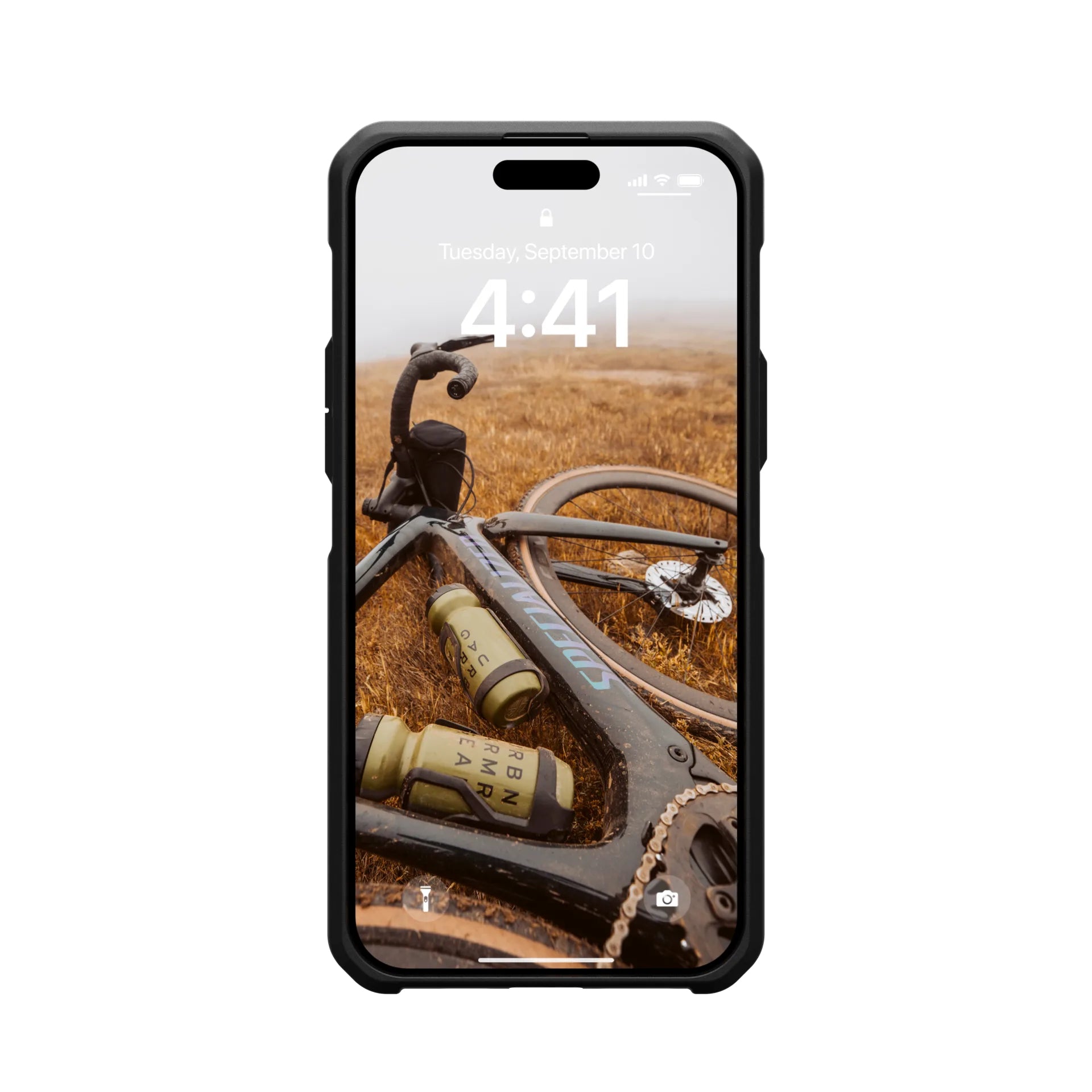 Urban Armor Gear UAG – Backcover Metropolis LT – für Apple iPhone 15 Plus – schwarz – Kevlar/TPU – MagSafe-kompatibel