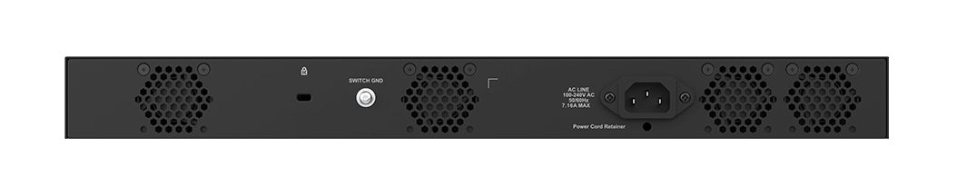 D-Link DMS-1250-28P/E – Managed Switch – 24×2.5G, 4×SFP+, L2, PoE 475 W, 1U