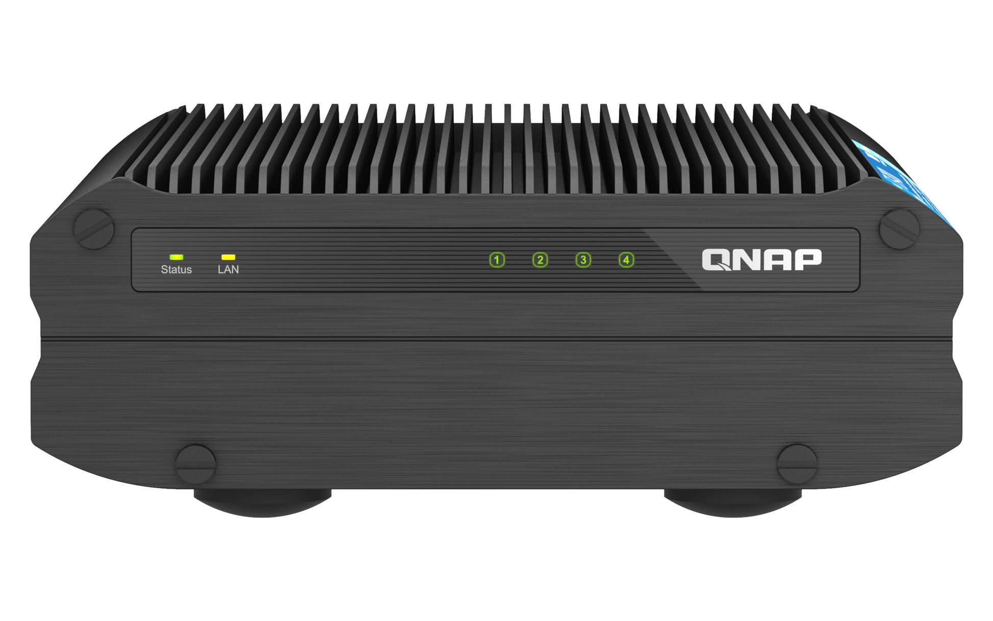 QNAP TS TS-I410X Speichergerät – Ethernet, Schwarz
