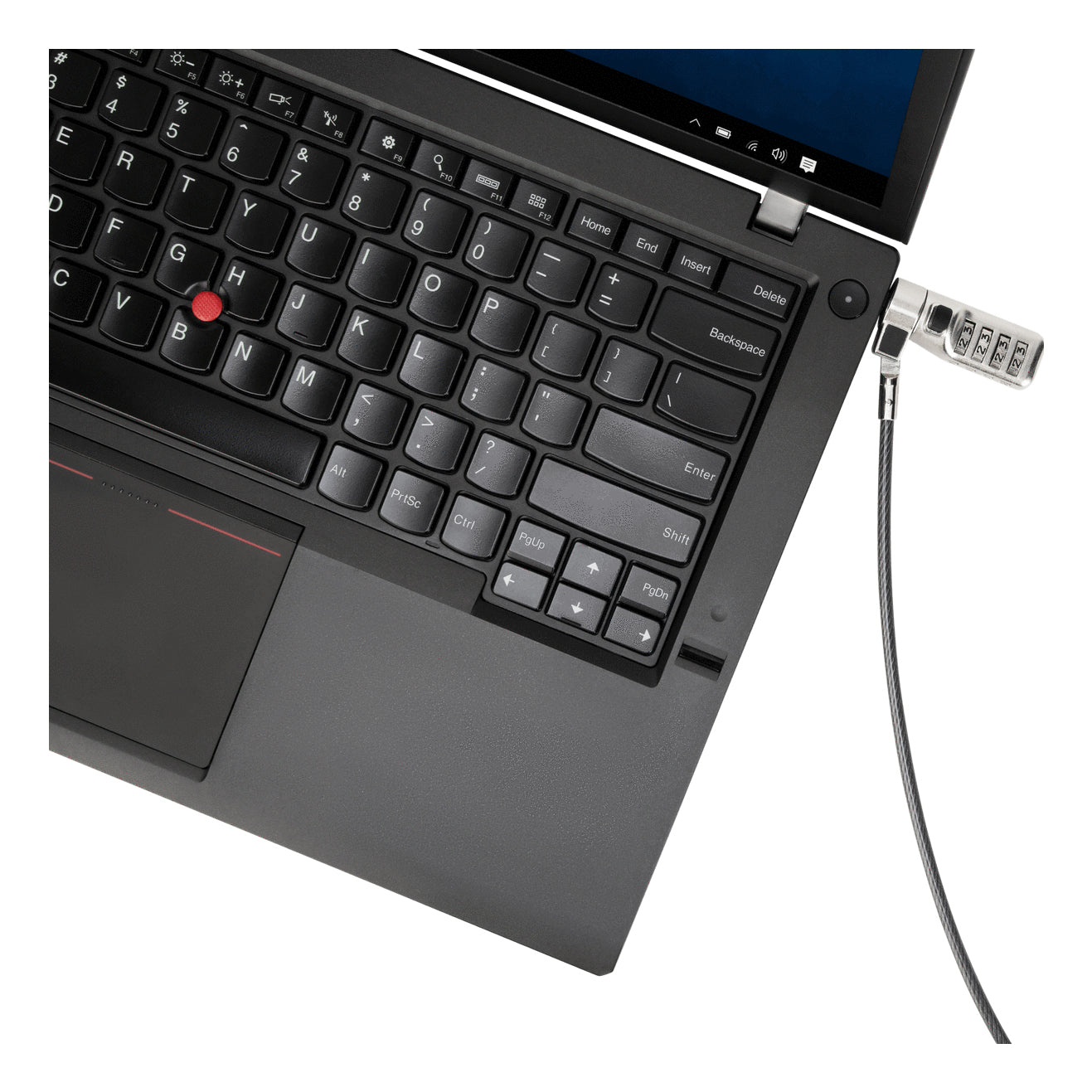 Targus DEFCON Retail Lock Notebookschloss – silber