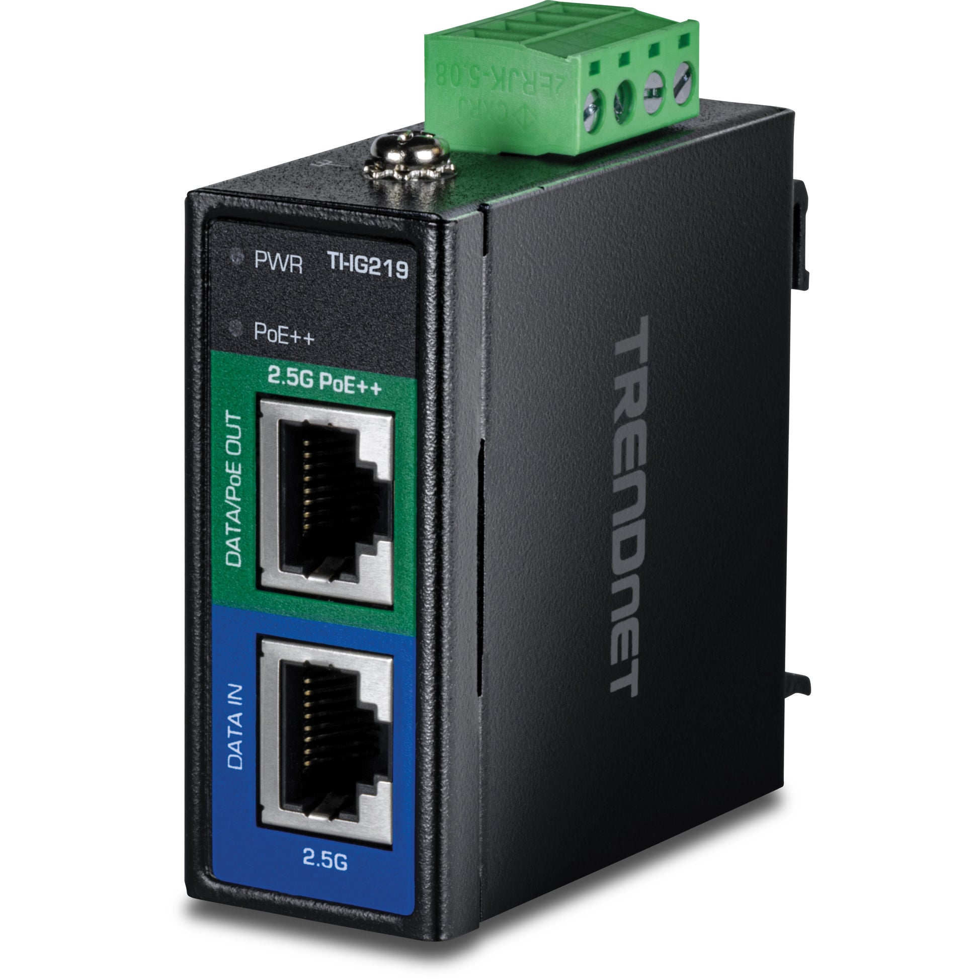TRENDnet TI-IG219 PoE Midspan – 95 W IEEE 802.3bt, 1× 2,5G PoE++, 1× 2,5G
