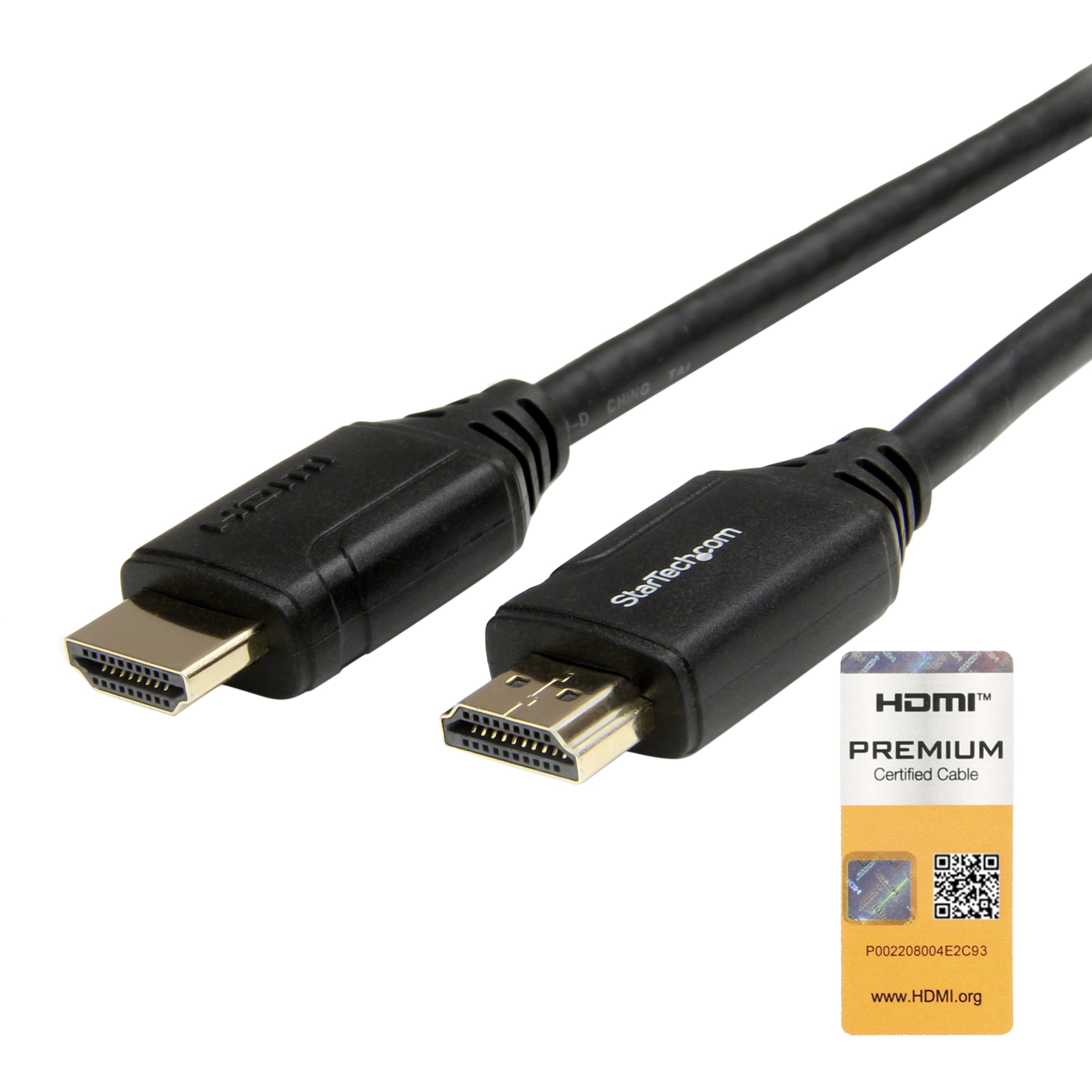 StarTech.com HDMI Kabel HDMI 2.0 – 4K 60 Hz – 3 m – HDR, ARC