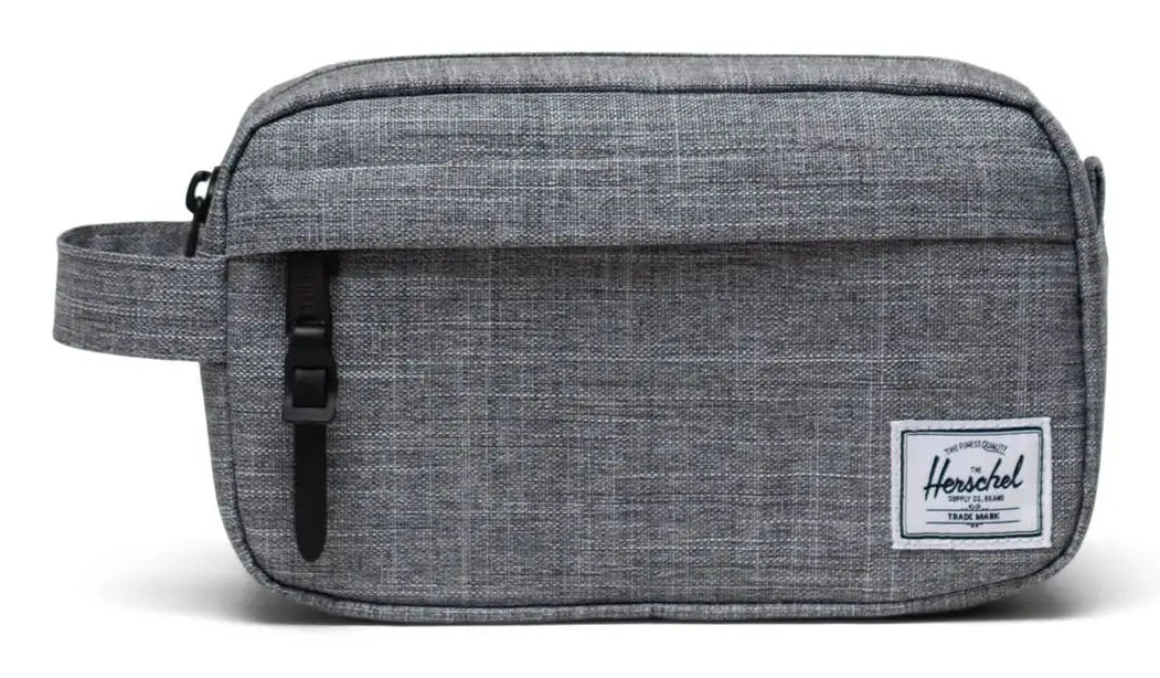 Herschel Kulturbeutel Chapter Small Travel Kit – wasserfest – 215,9 × 133,4 × 82,6 mm – grau, Polyester