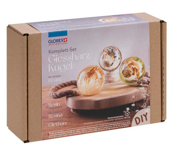 Glorex – Crystal-Giessharz Kugel – Giessharz-/Resin-Set