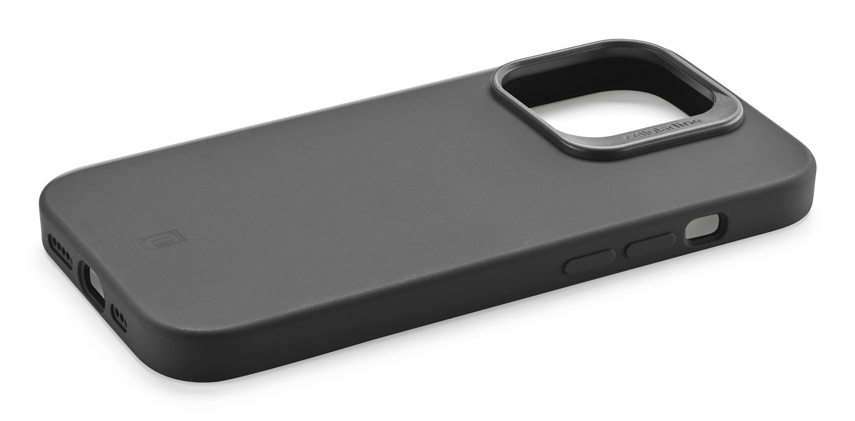 Cellularline Sensation+ Backcover – für Apple iPhone 15 Plus, Silikon, Schwarz