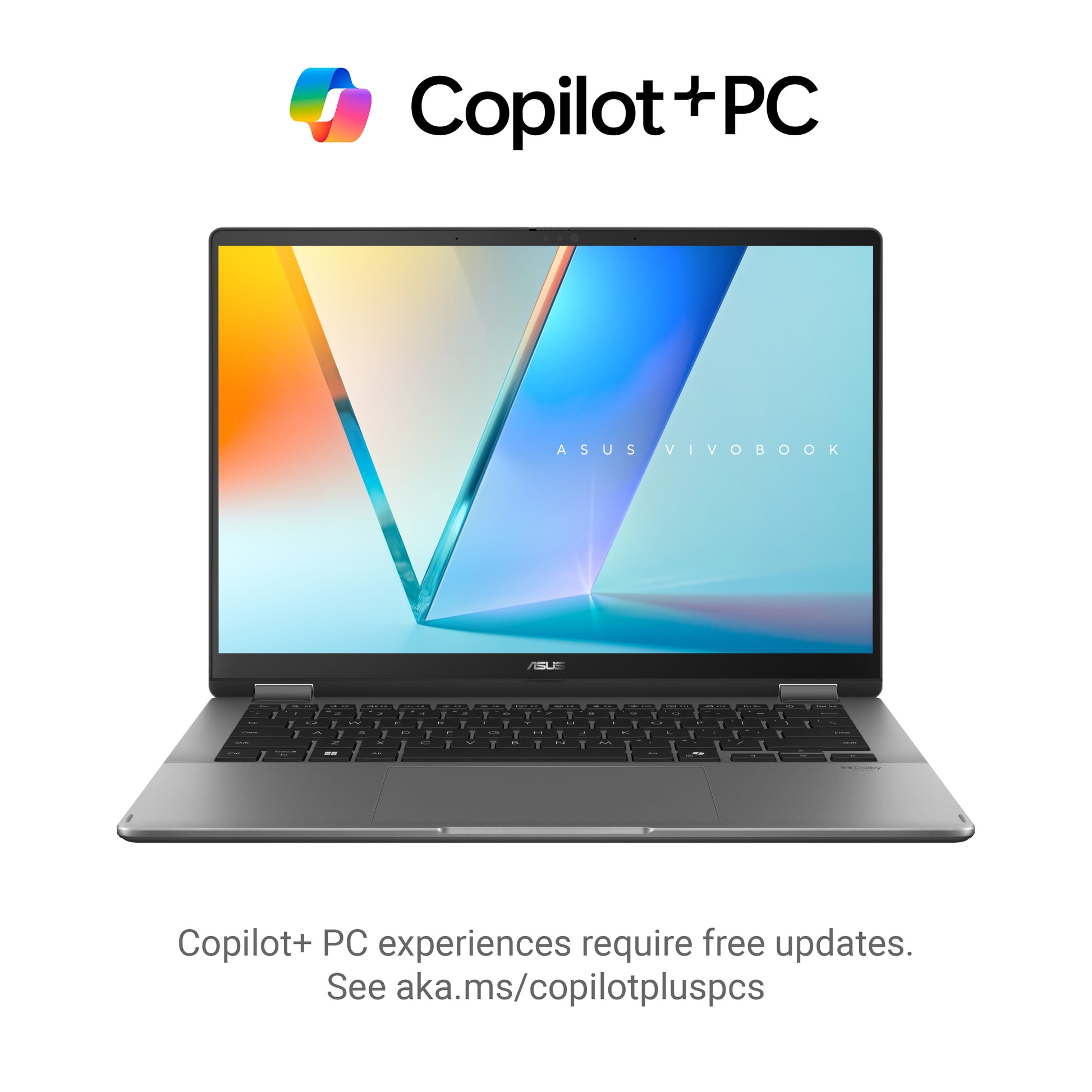 ASUS Vivobook 14 Flip TP3407AA – 14", 1 TB, 32 GB RAM, WLAN, Windows 11, Grau, 2025