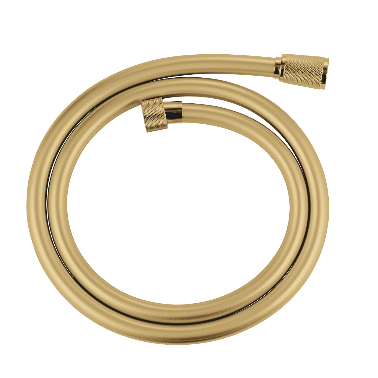 GROHE Silverflex TwistStop Brauseschlauch – 125 cm, Kunststoff, Gold