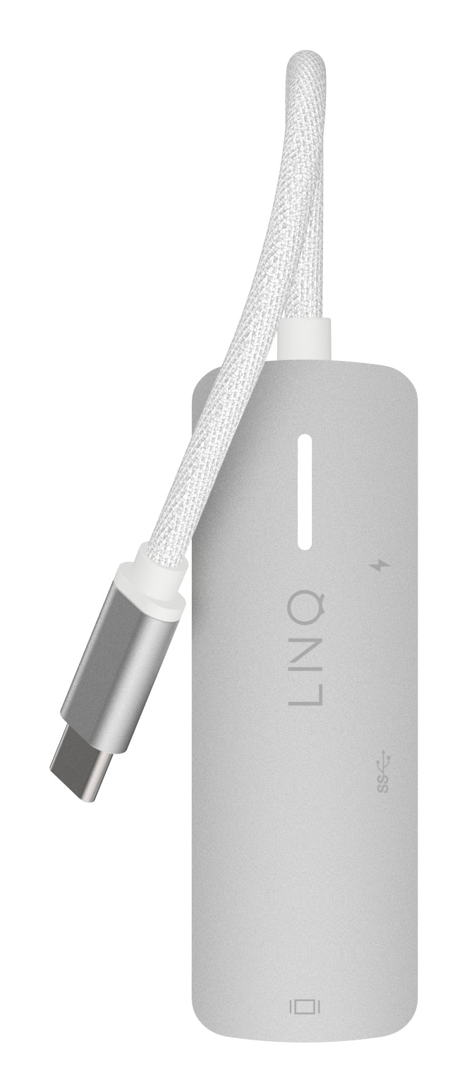 LINQ ProConnect 3in1 Dockingstation – USB-C, 1× HDMI, 1× USB-A, 140 W PD, für Windows/Mac