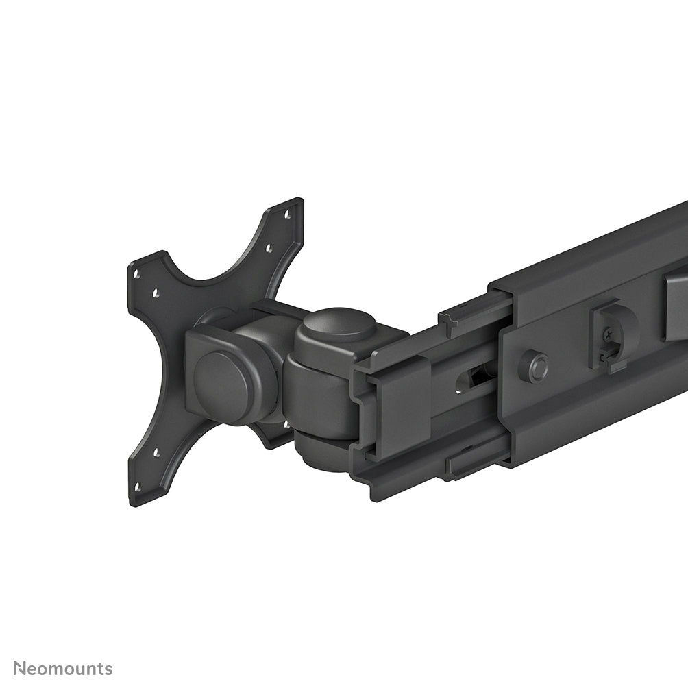 Neomounts FPMA-D700DD4 – Tischhalterung, 4-fach, bis 30", VESA 75 × 75/100 × 100 mm, Schwarz