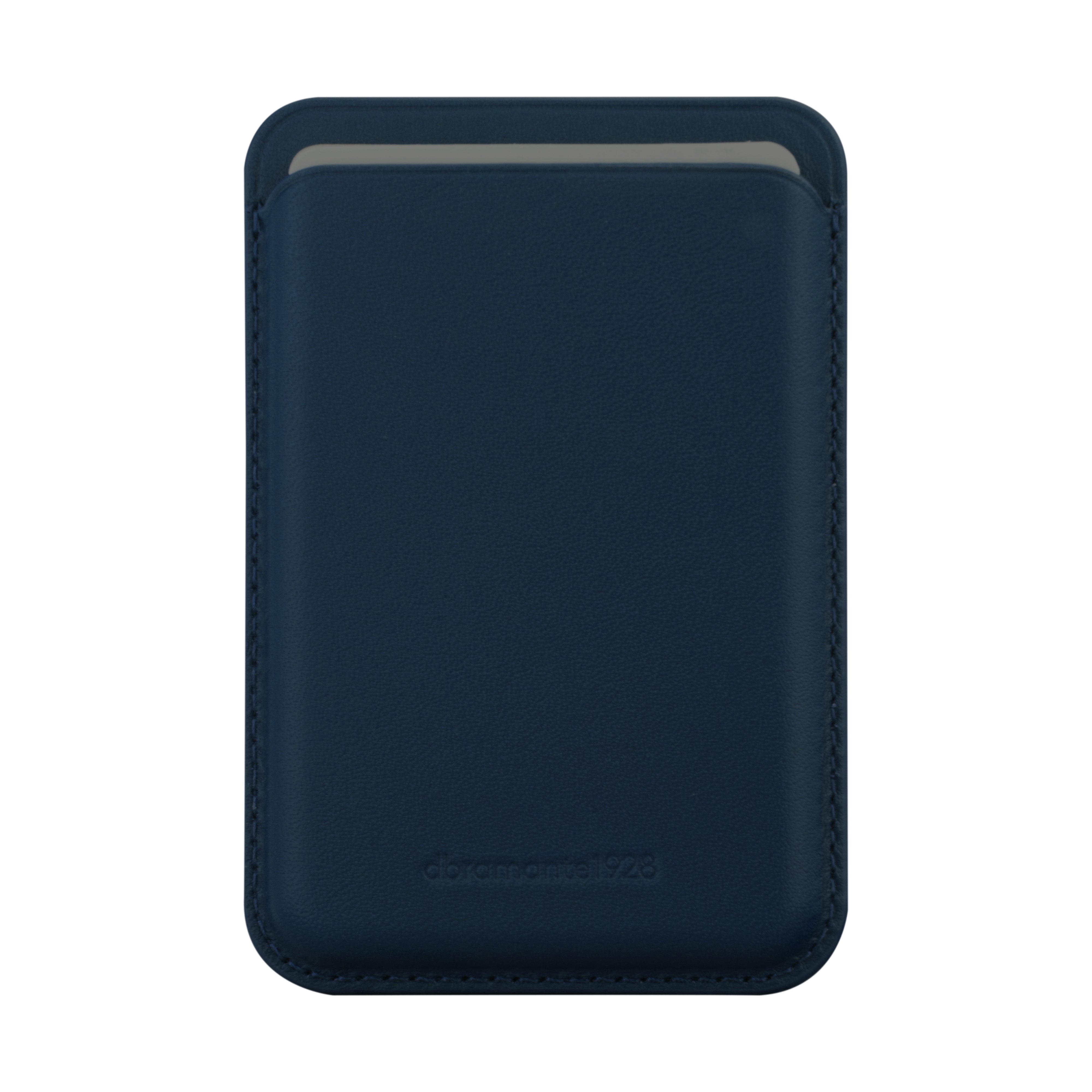 dbramante1928 Kartenhalter/Portemonnaie – MagSafe – für Apple – Leder, Blau