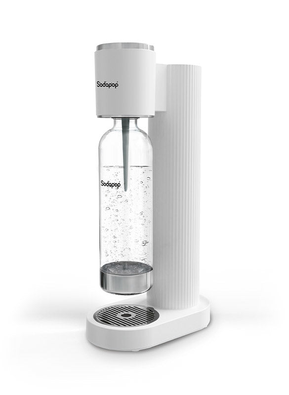 SodaStream mySodapop Cooper – Weiss matt, inkl. 1 × 0,85 l PET-Flasche