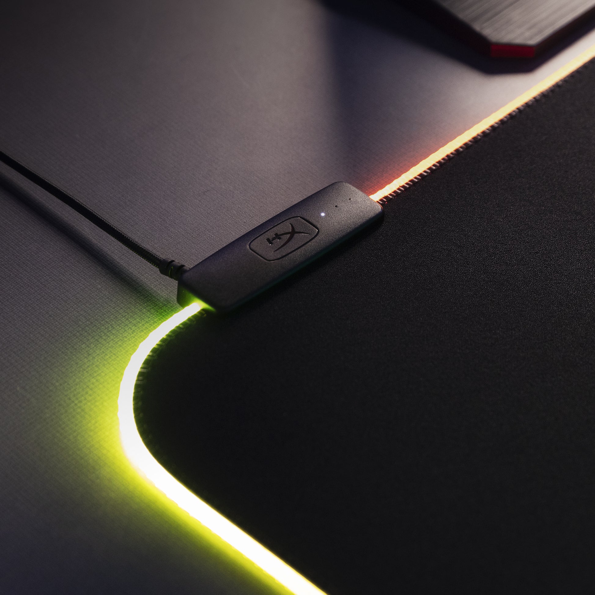 HyperX Pulsefire Mat – Gaming-Mauspad – 195 × 150 × 3 mm, Stoff, Gummi, Schwarz