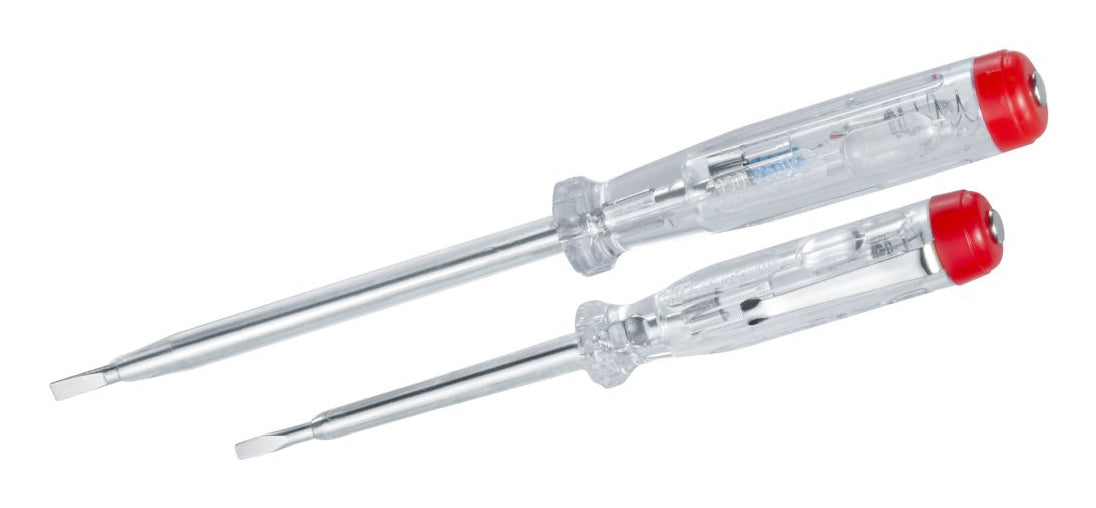Laserliner Spannungsprüfer TipTest Duo – Kontakt, AC 150–250 V, IP20