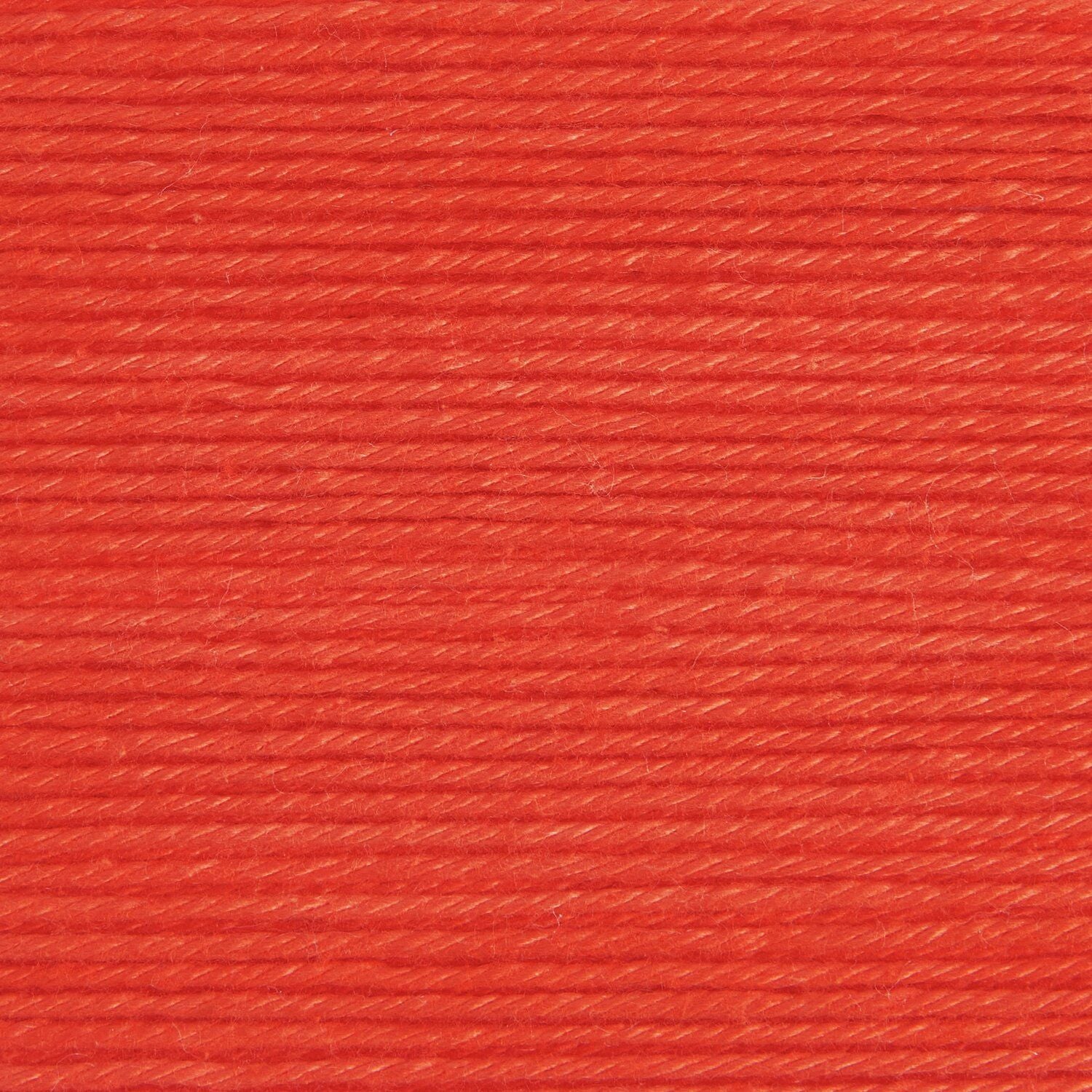 Rico Design Baumwollgarn Rot – 50 g, 125 m, Nadel 2,5 mm, 100% Baumwolle, 1 Stk.