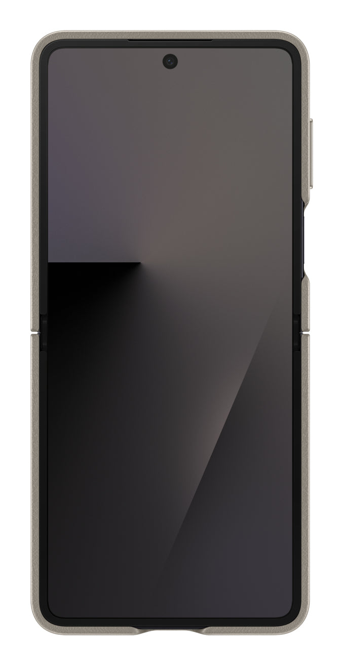 Samsung Backcover – für Samsung Galaxy Z Flip7 – Taupe – Silikon