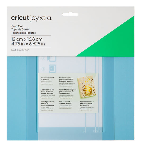 Cricut Schneidematte – für Joy Xtra, 120×168 mm, normal klebend, Blau