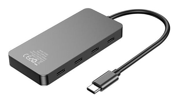 ONIT F01262 USB-Hub – 4× USB-C, 10 Gbit/s, für Windows/Mac/ChromeOS