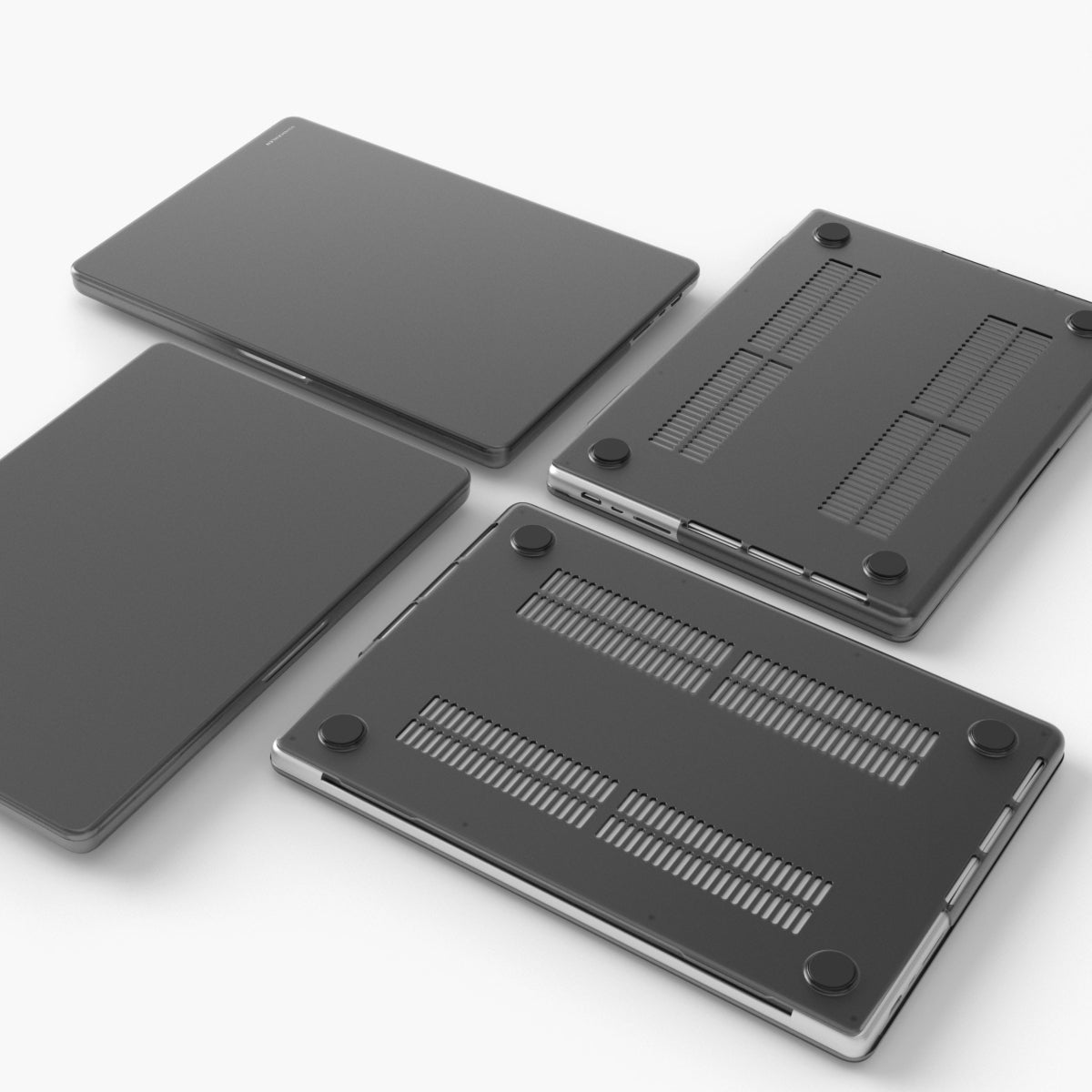 Vonmählen Notebook-Schutzhülle für MacBook Air 13" – Schwarz/Transparent