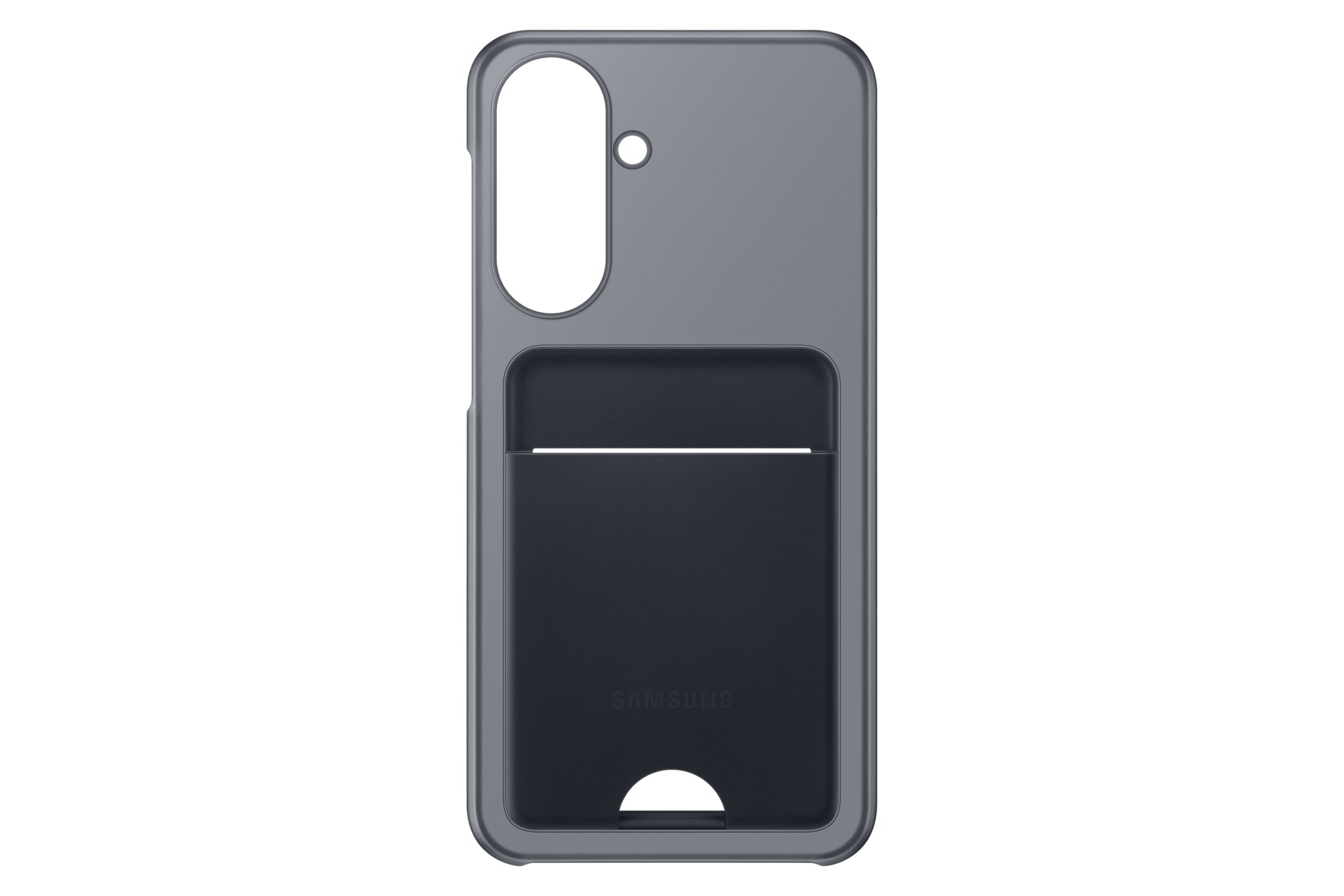 Samsung Backcover – für Samsung Galaxy A27, Kunststoff, schwarz, mit Kartenfach