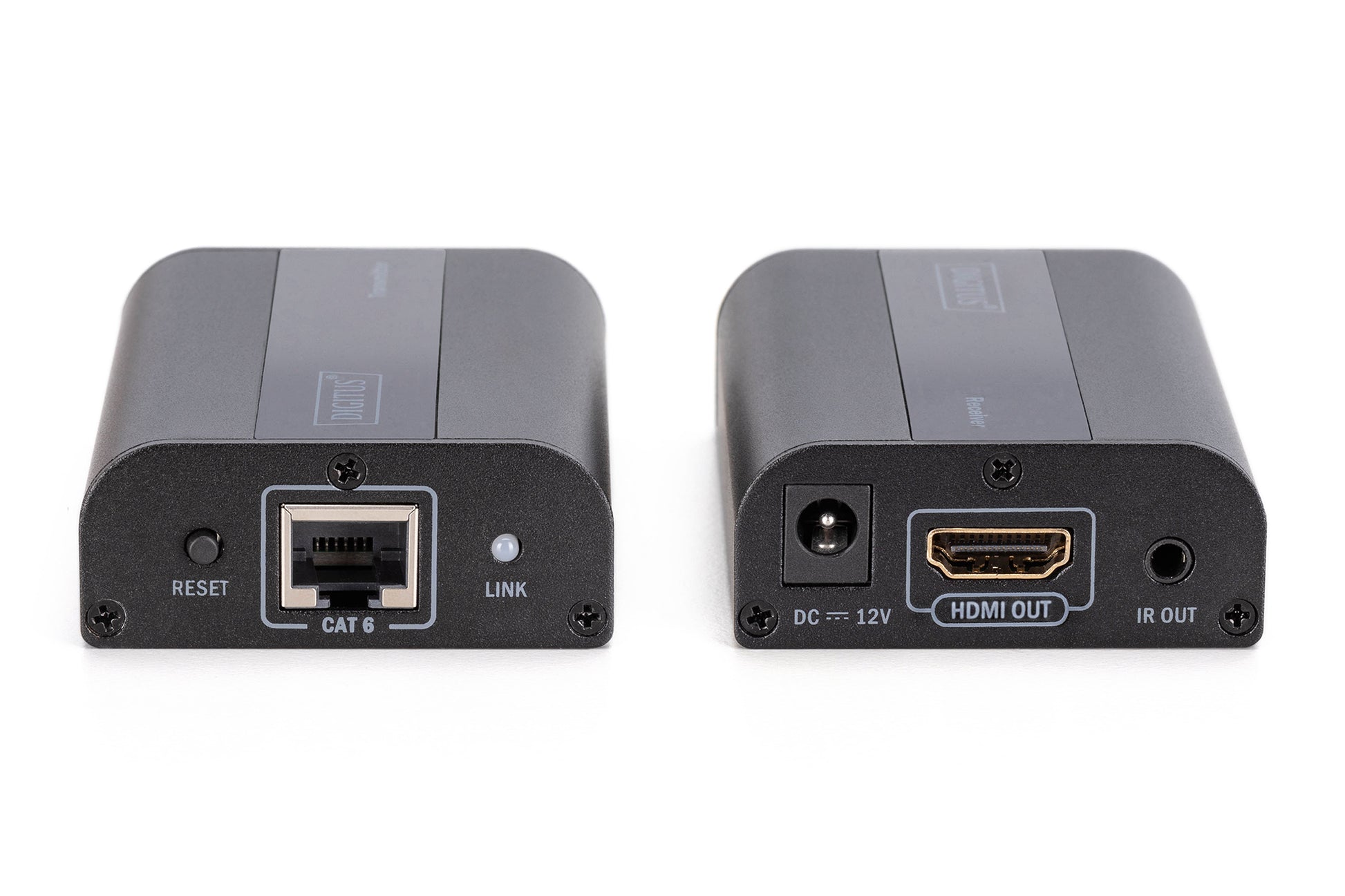 Digitus HDMI-Extender-Set – 4K UHD, kabelgebunden, HDMI – Schwarz