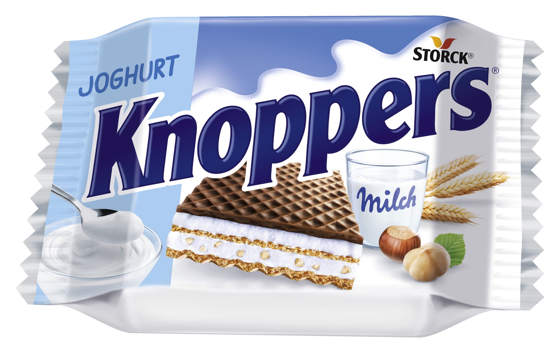 STORCK Knoppers Joghurt Waffelgebäck – 200 g