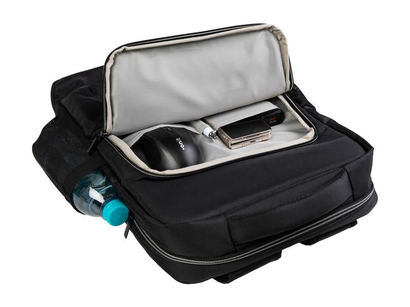 ONIT Notebook-Rucksack bis 15,6" – 14 l, Notebook-Fach – Schwarz