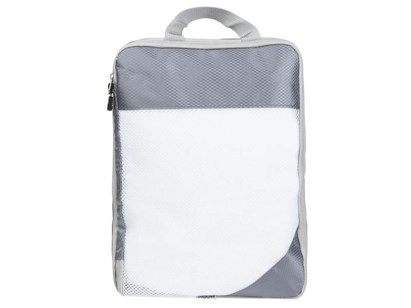 KOOR Packhilfen-Set – mit Reissverschluss, mit Tragegriff – 30 l – Grau, Polyester – 4-teilig
