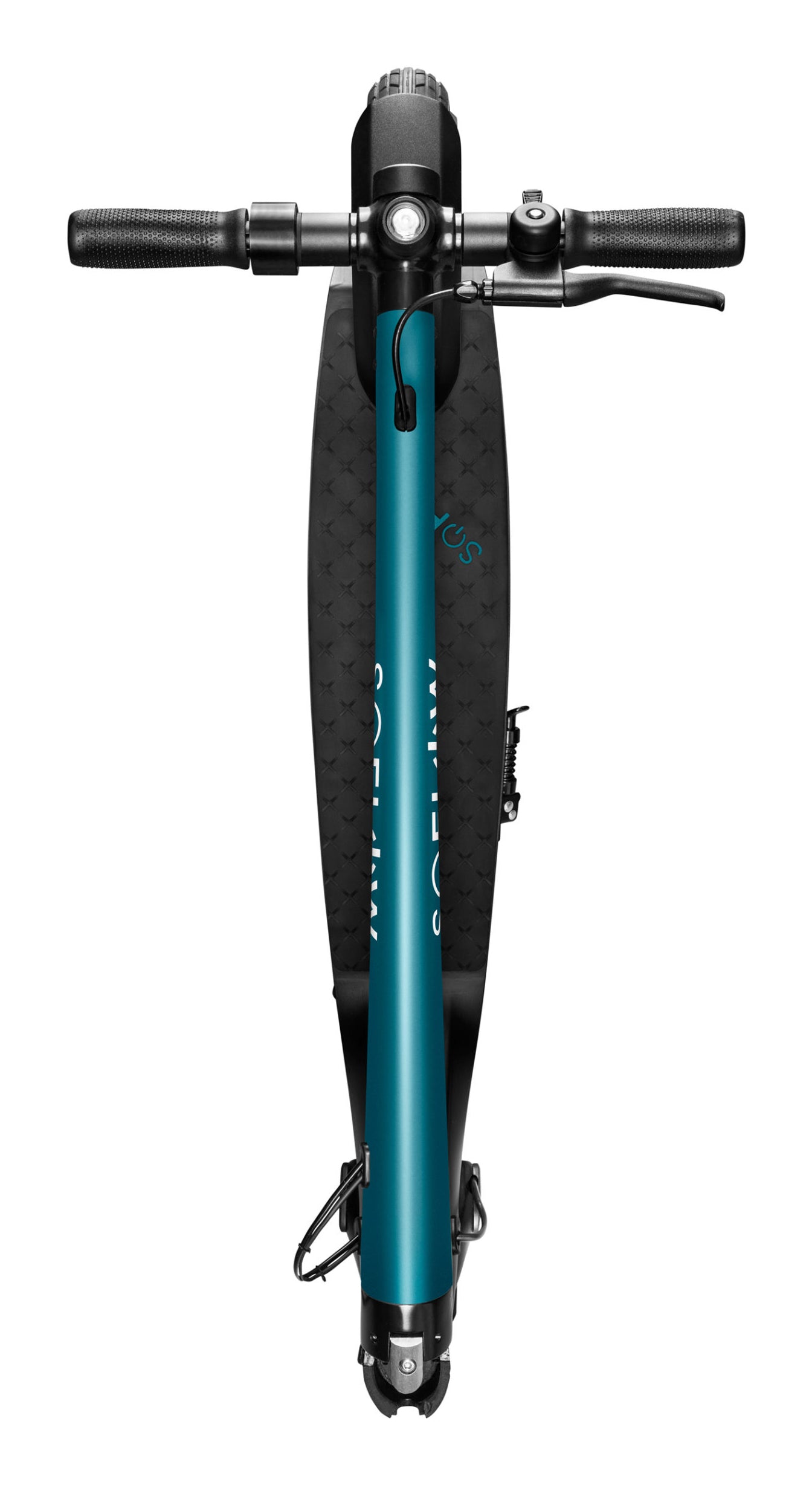 So-Flow So Flow SO X – E-Scooter – 350 W, 8,5", 20 km/h, Reichweite bis 35 km, 374,4 Wh, schwarz/türkis