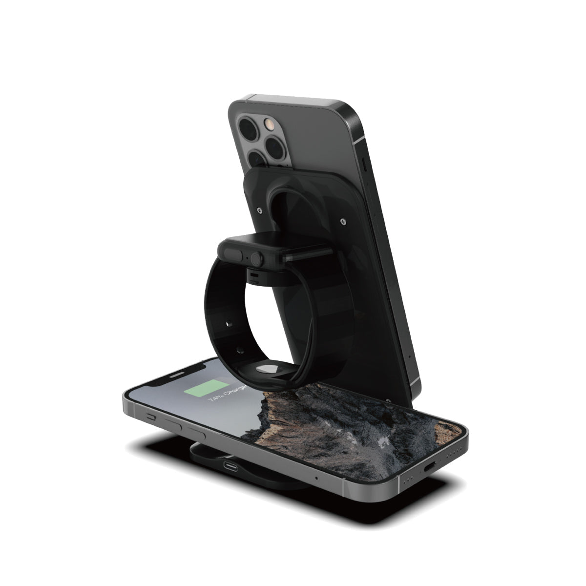 Vinnic Trivor VP-PD-31W Ladestation – 15 W – für iPhone, AirPods, Apple Watch
