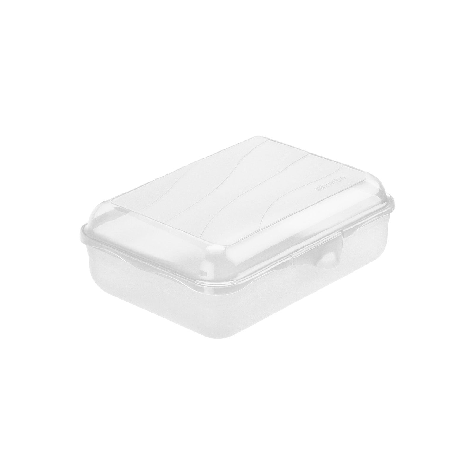 Rotho Lunchbox 1,25 l, 19,5 × 14,5 × 6,5 cm, Polypropylen (PP), transparent, BPA-frei
