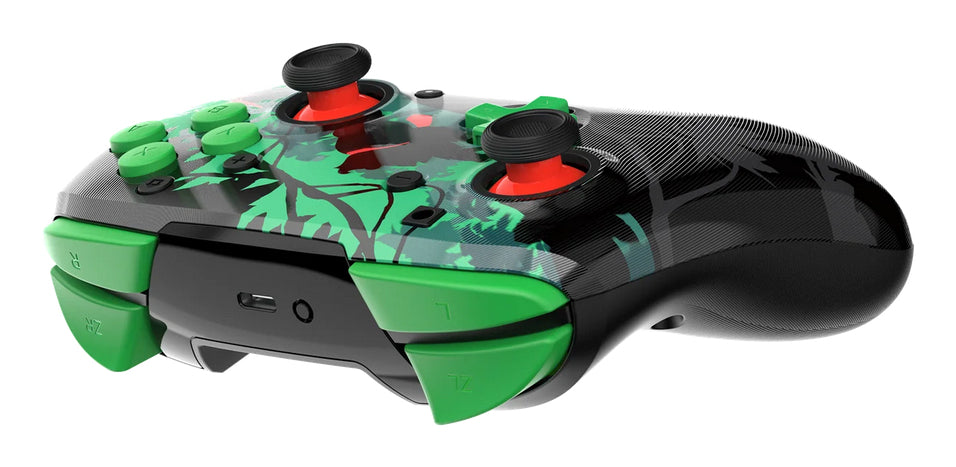 Turtle Beach Rematch (TBC-8101-55) – Gamepad – RF 2,4 GHz, USB, für Nintendo Switch-Familie, Schwarz/Grün