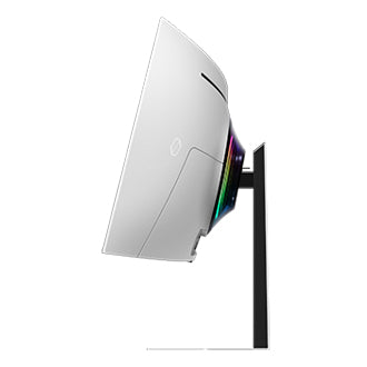 Samsung 54Suxen – Monitor, 49", 5120 × 1440 (5K), OLED, Silber