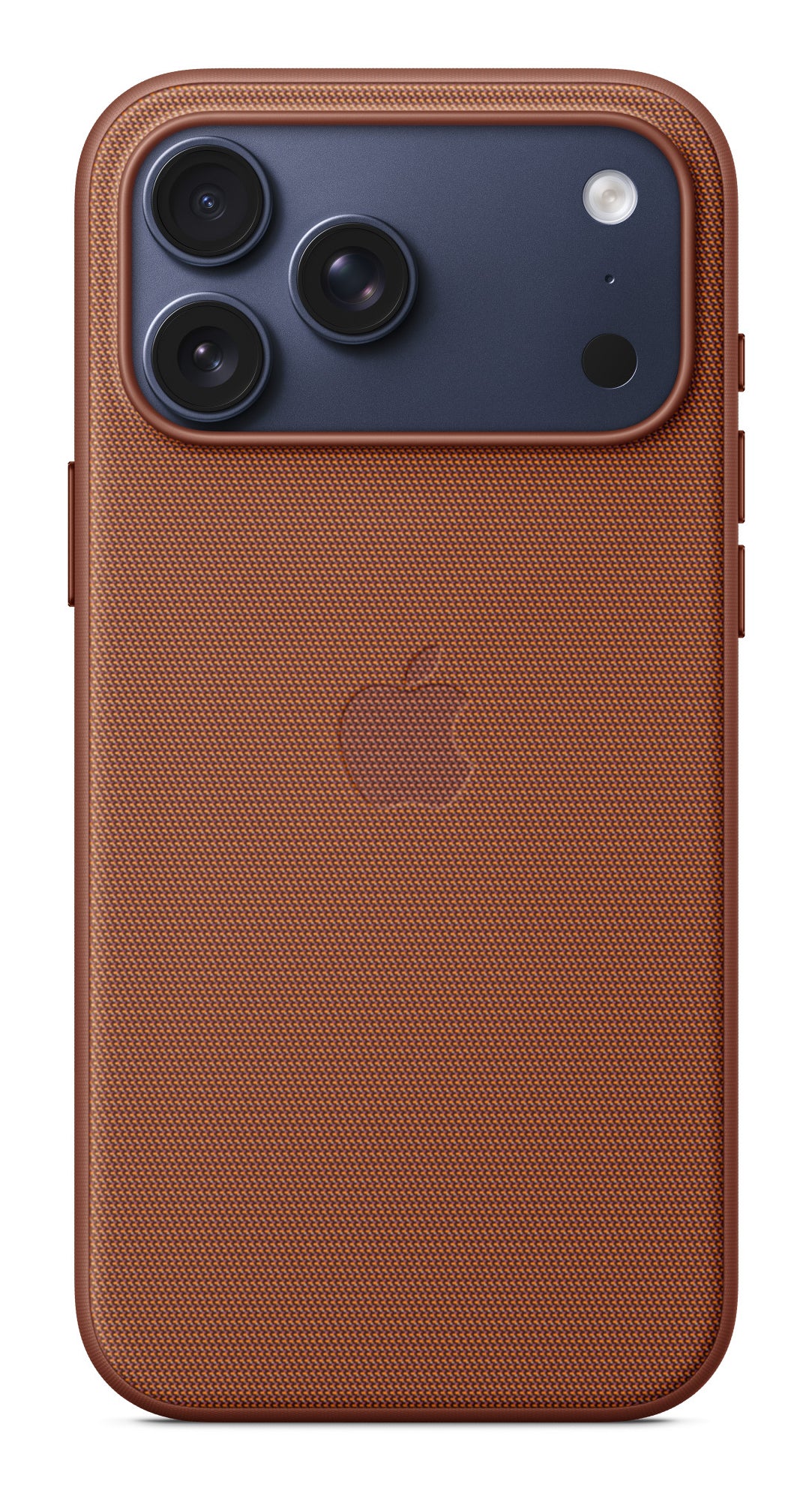 Apple Backcover TechWoven – für iPhone 17 Pro Max – braun – PC – MagSafe-kompatibel, mit Kartenfach