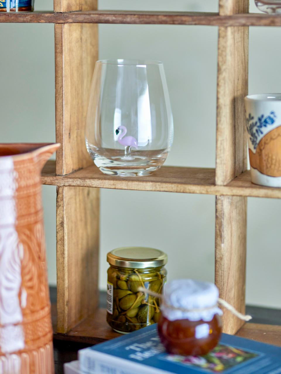 Bloomingville Misa Trinkglas – 560 ml, Ø 9,0 cm, H 12,0 cm, Glas, Transparent