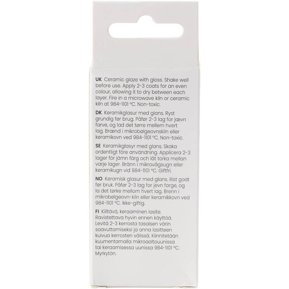 Creativ Company Keramikglasur – Grün – 60 ml – für Keramik