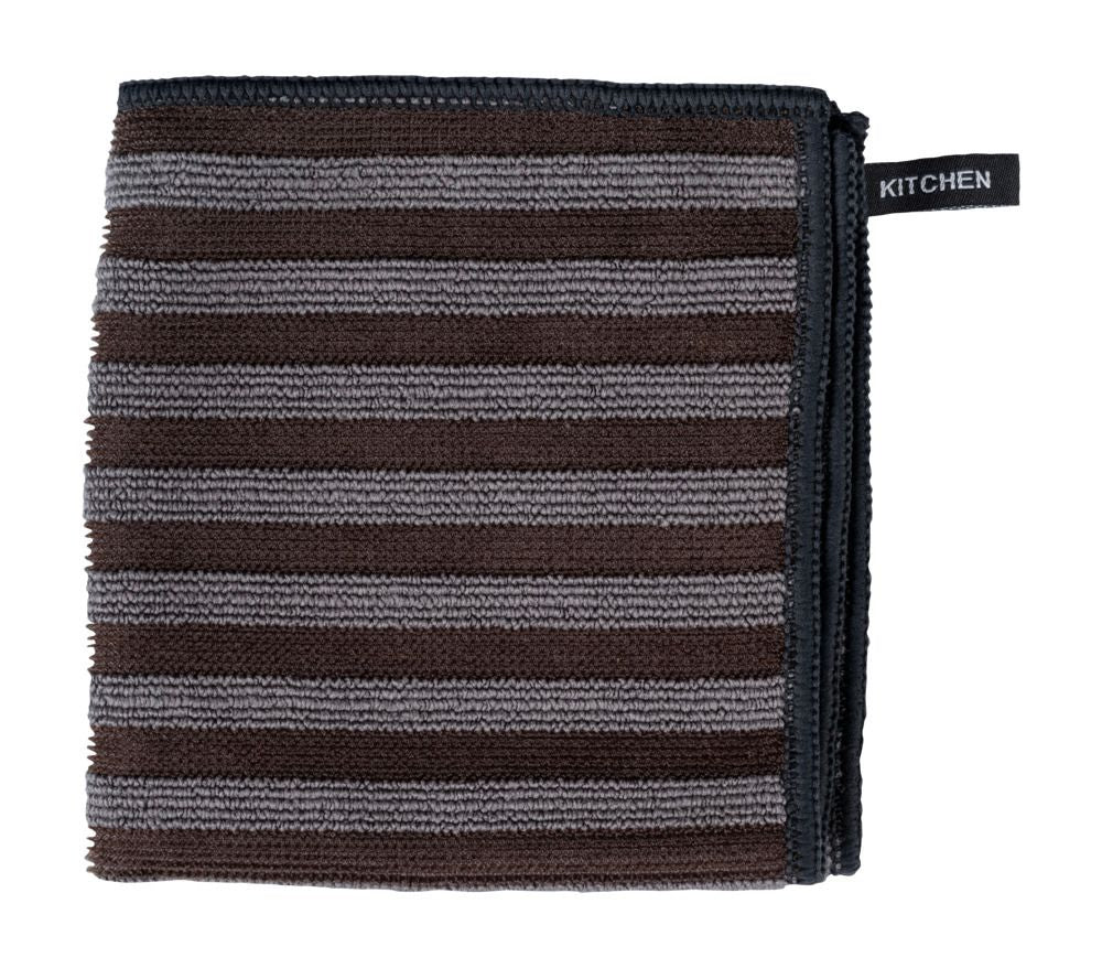 Wenko Mikrofasertuch – Dunkelgrau – 30 × 30 cm – 2er-Set