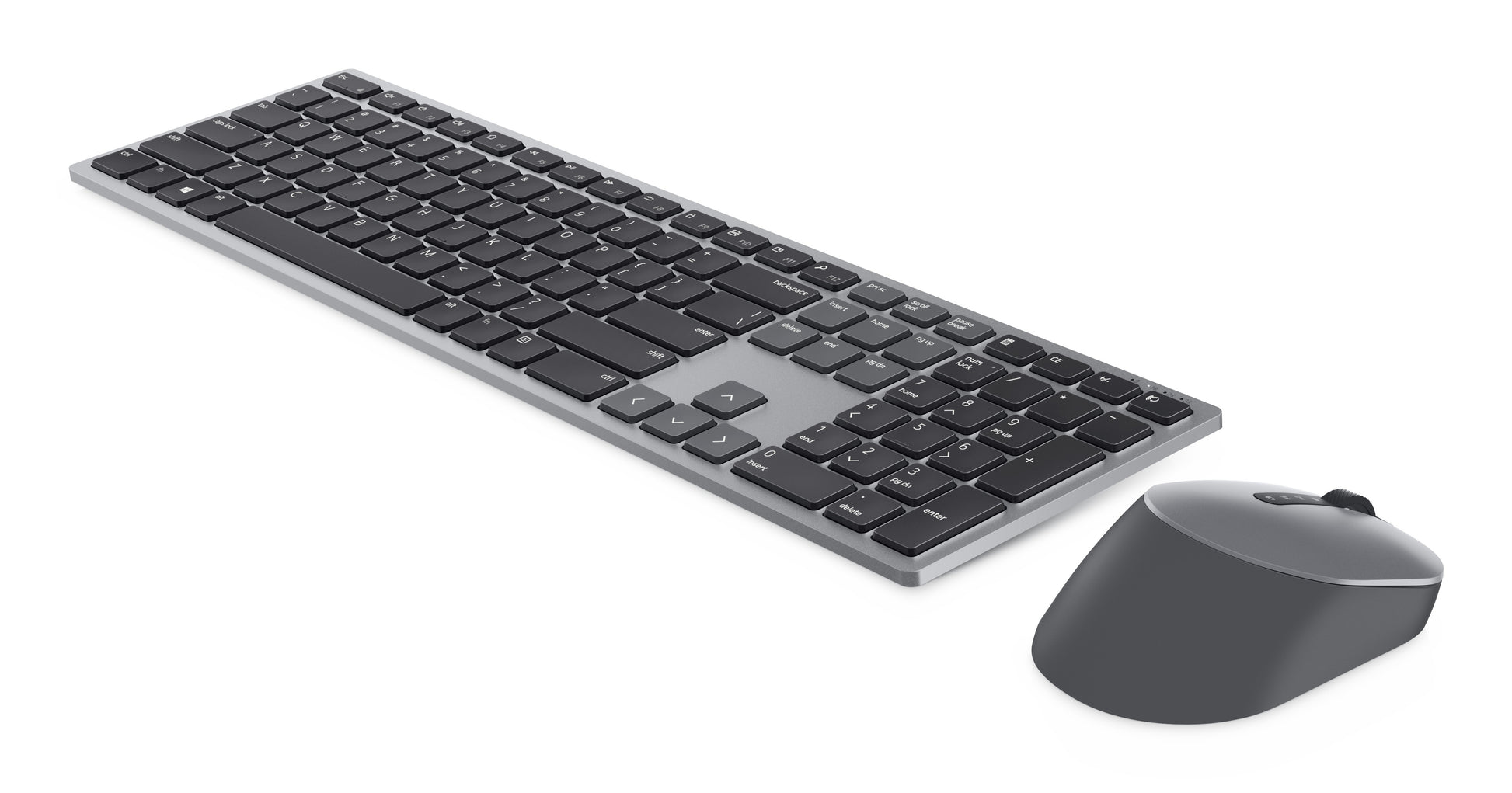 DELL KM7321W – Tastatur-Maus-Set – Bluetooth & 2,4 GHz – QWERTY (RU) – Grau