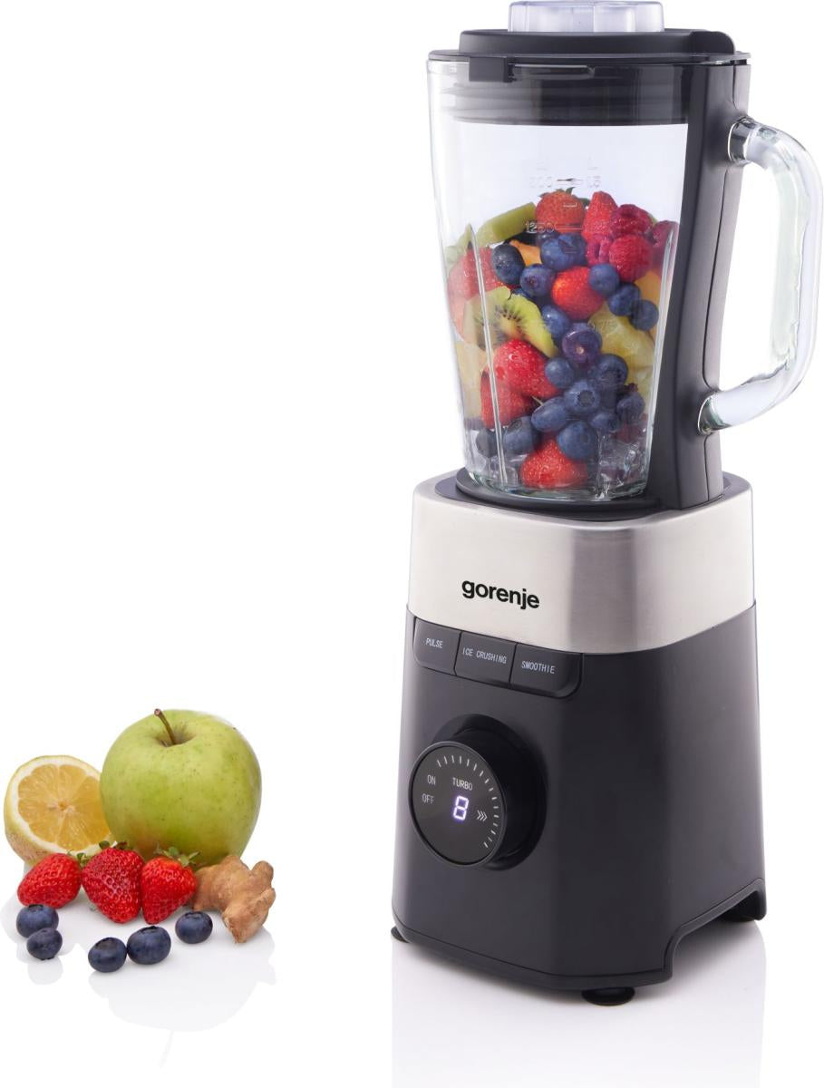 Gorenje Standmixer B1000DE – 1,5 l, 1000 W, Eis-Crusher – schwarz