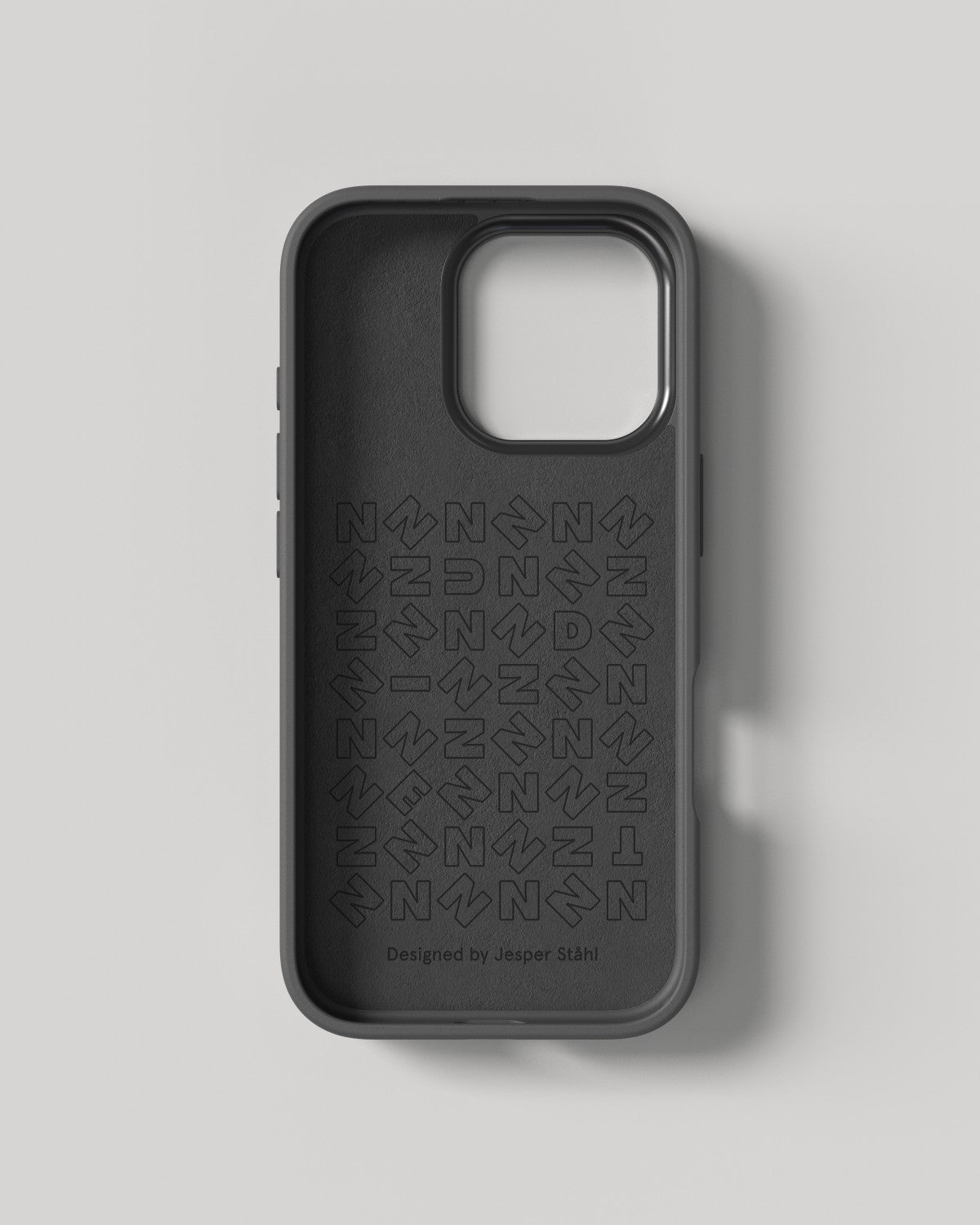 Nudient – Backcover – für Apple iPhone 16 Pro – schwarz – MagSafe-kompatibel