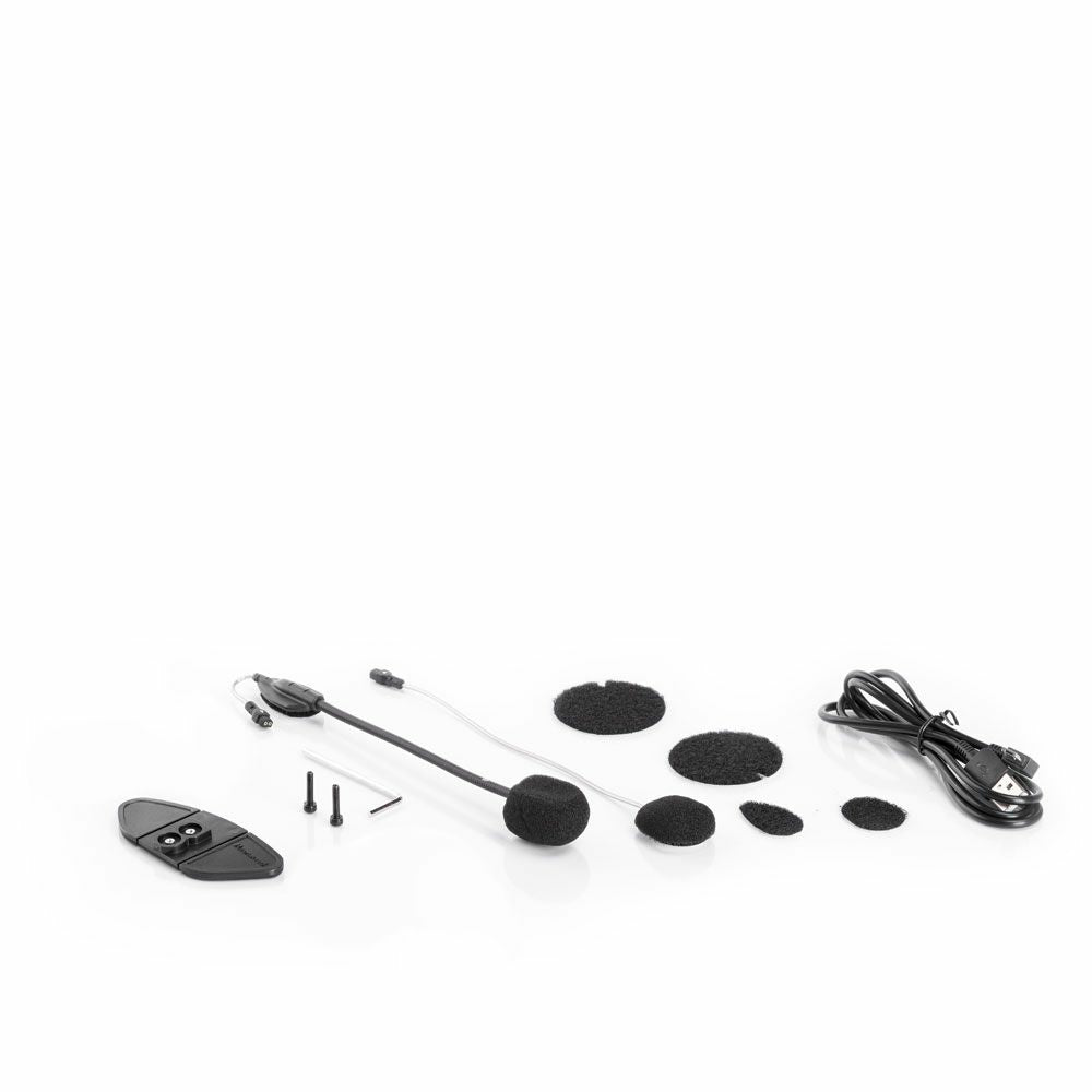 Midland BTX1 Pro S Bluetooth-Headset – für Motorrad – Bluetooth 4,2 – Schwarz/Orange