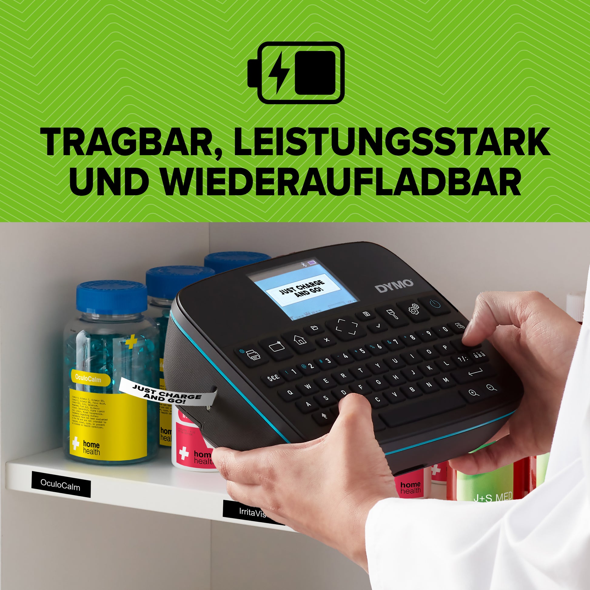 DYMO LabelManager 640CB – Beschriftungsgerät, QWERTY-Tastatur