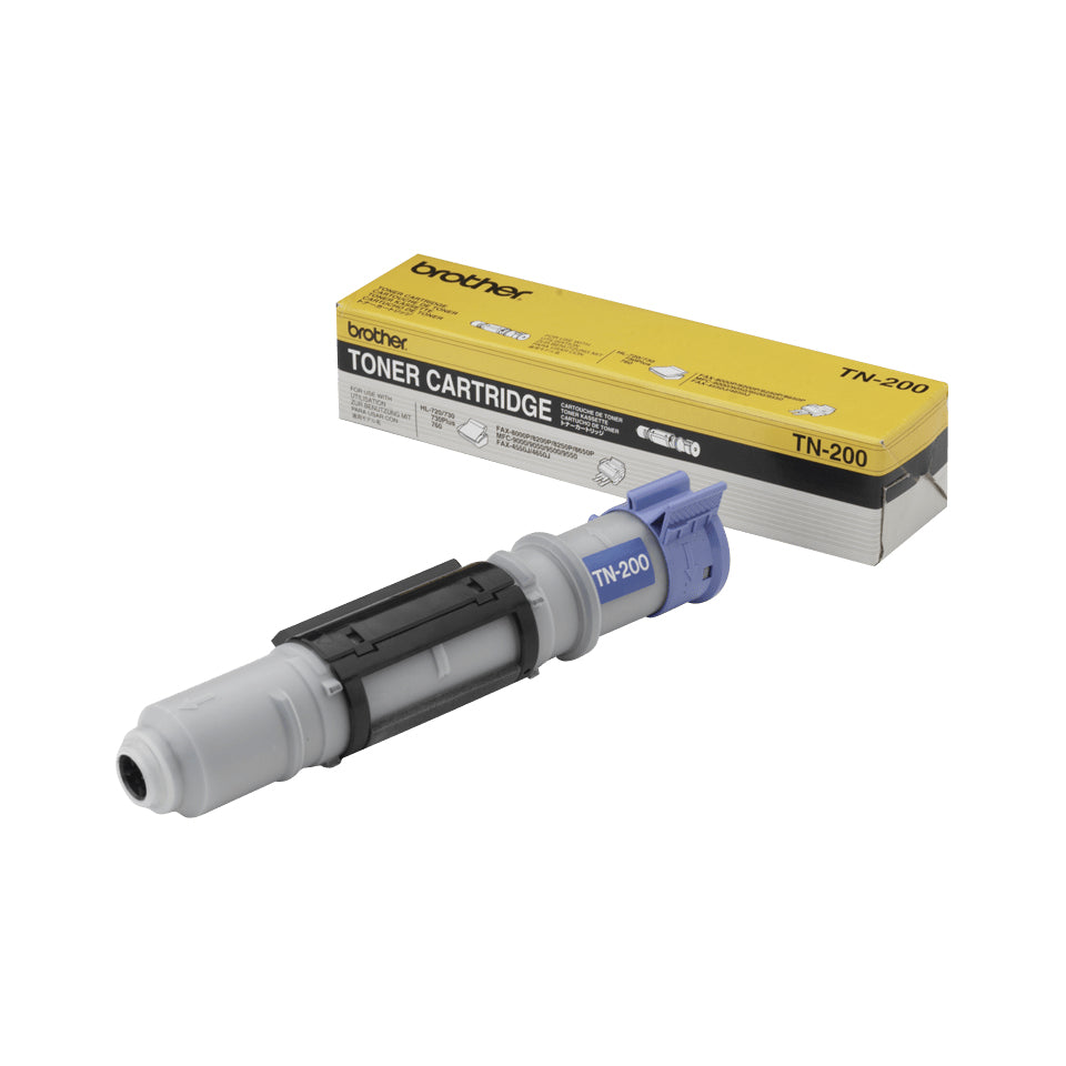 Brother TN-200 Schwarz Toner – Original – 2'200 Seiten – für Brother FAX-8000P/FAX-8060P/HL-720 und andere