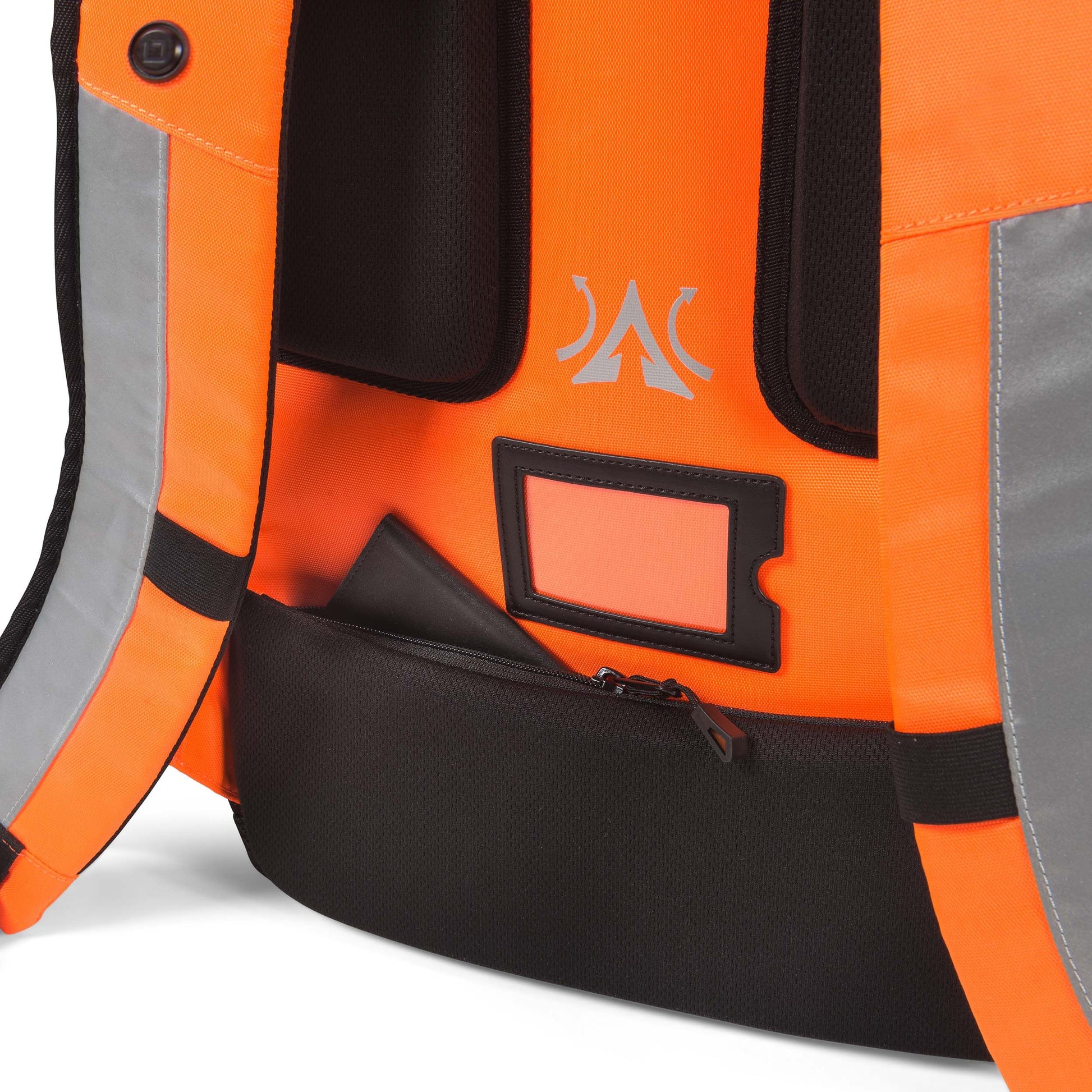 DICOTA Freizeit-Rucksack – 25 l, orange, Hi-Vis